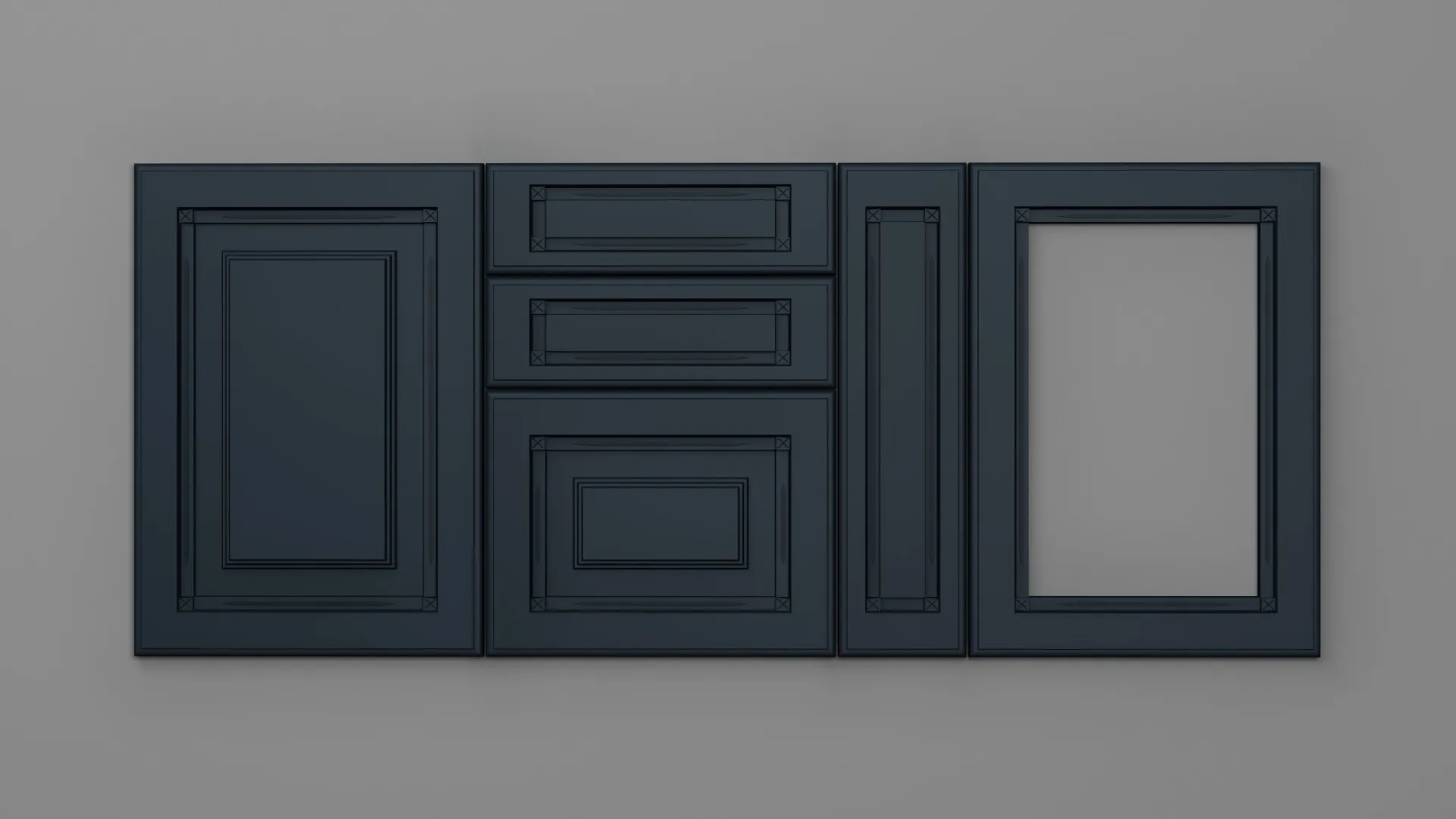 18 mm A71/P ALBASTRU PARISIAN ULTRA MAT - ultra mat - culori uni