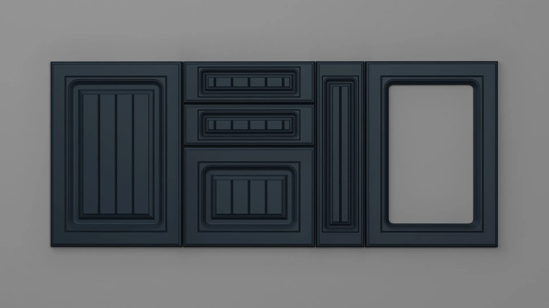 18 mm A75/P ALBASTRU PARISIAN ULTRA MAT - ultra mat - culori uni