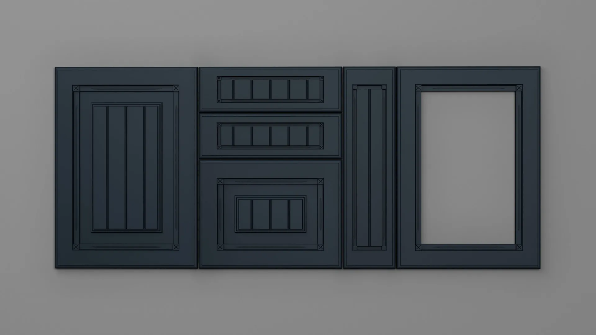 18 mm A76/P ALBASTRU PARISIAN ULTRA MAT - ultra mat - culori uni