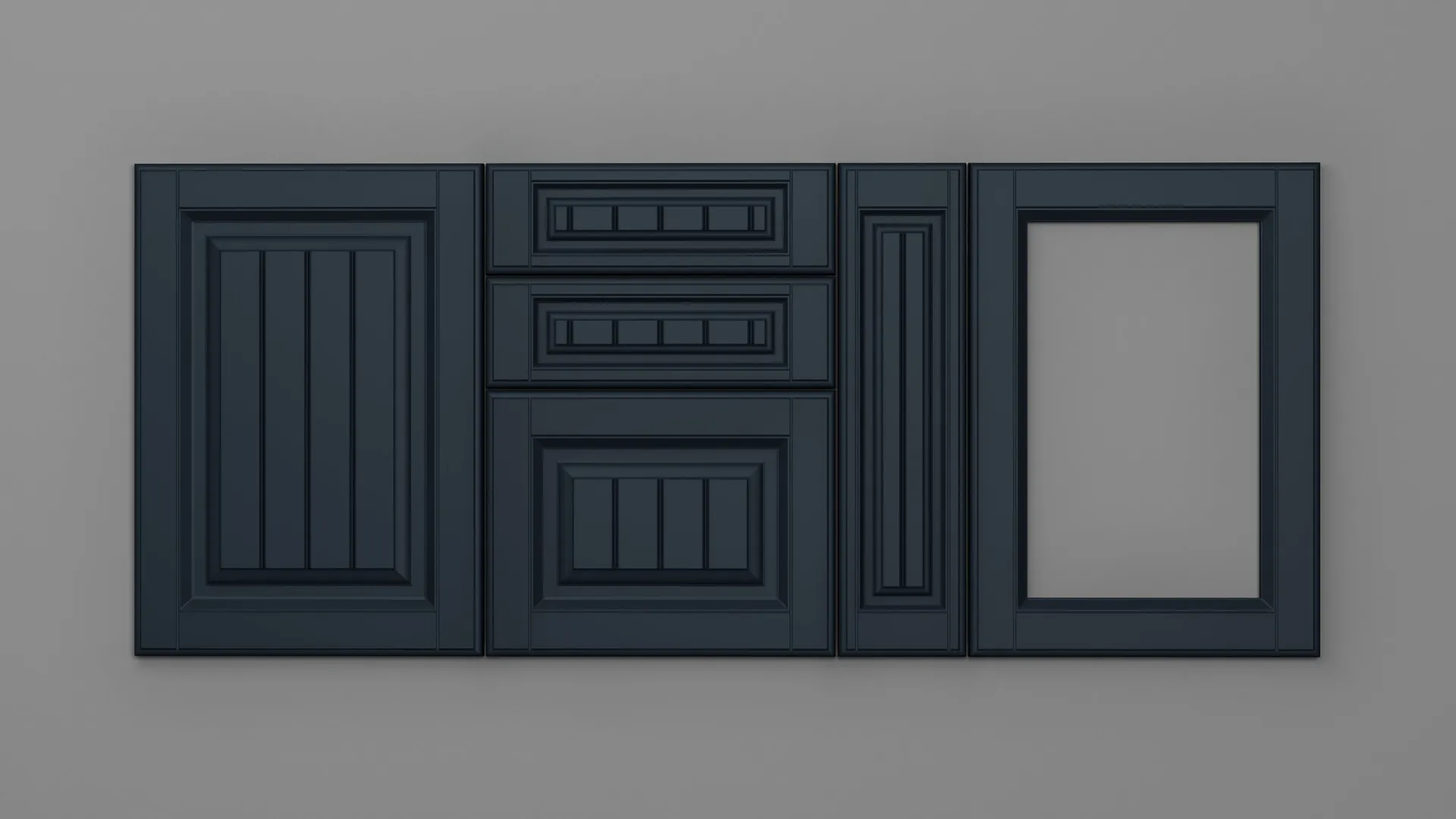 18 mm A78/P ALBASTRU PARISIAN ULTRA MAT - ultra mat - culori uni