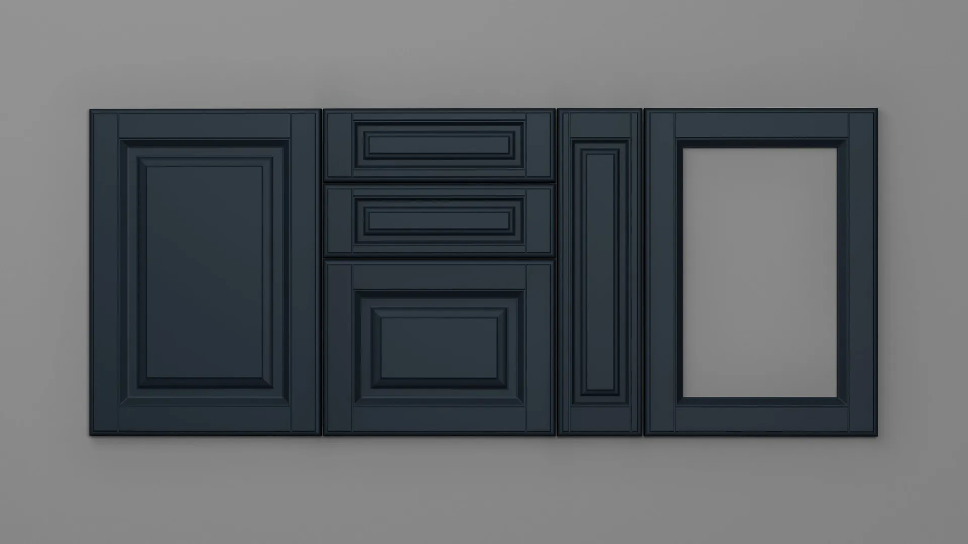 18 mm A79/P ALBASTRU PARISIAN ULTRA MAT - ultra mat - culori uni