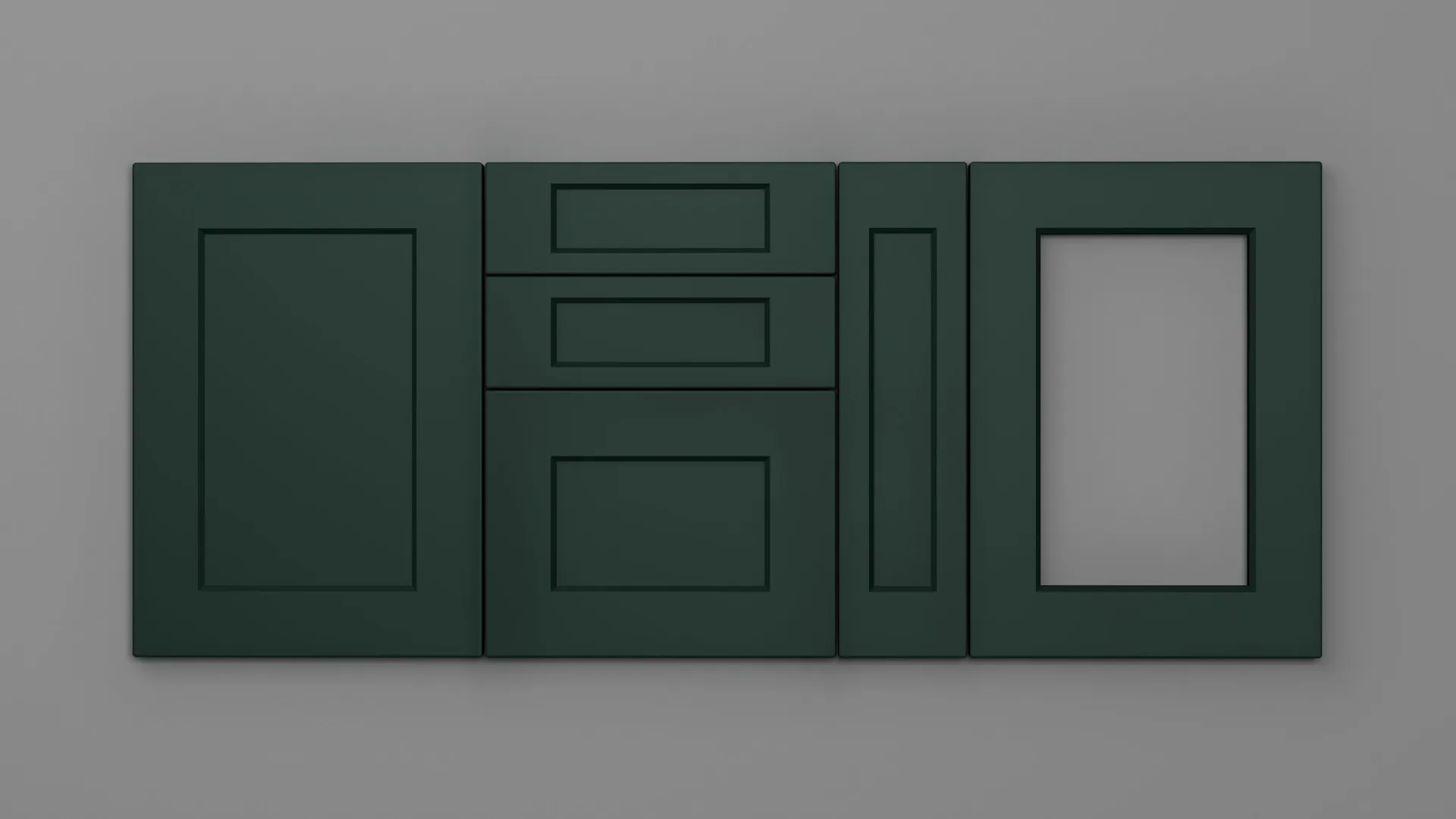 22 mm A150/R3 VERDE LABRADOR ULTRA MAT PERLAT - ultra mat perlat - culori uni