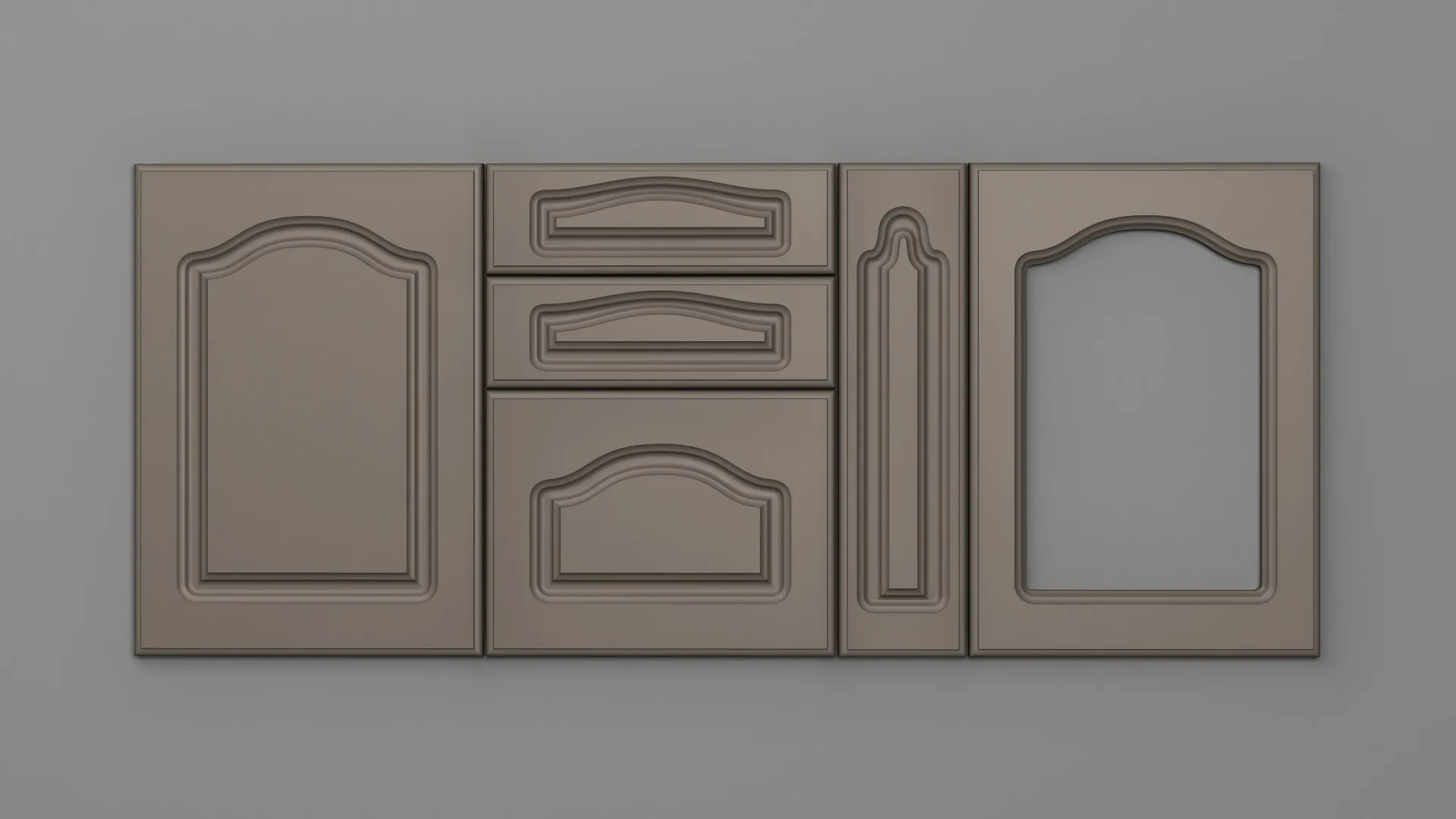 18 mm A3/P GRI PIATRĂ - mat - culori uni