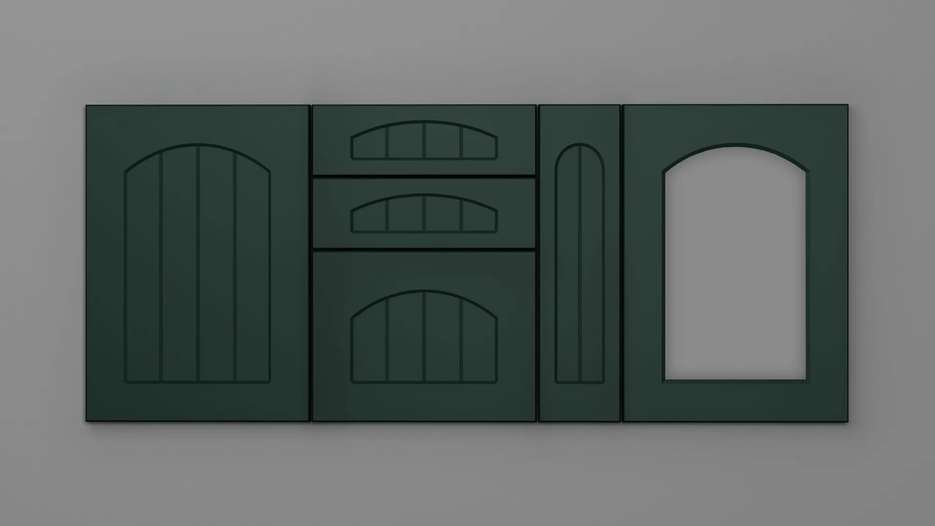 22 mm A180/T VERDE LABRADOR ULTRA MAT PERLAT - ultra mat perlat - culori uni