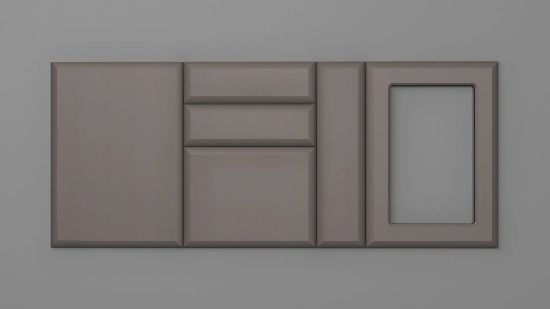 18 mm CANT S GRI PIATRĂ FIBROS - mat - uni structo