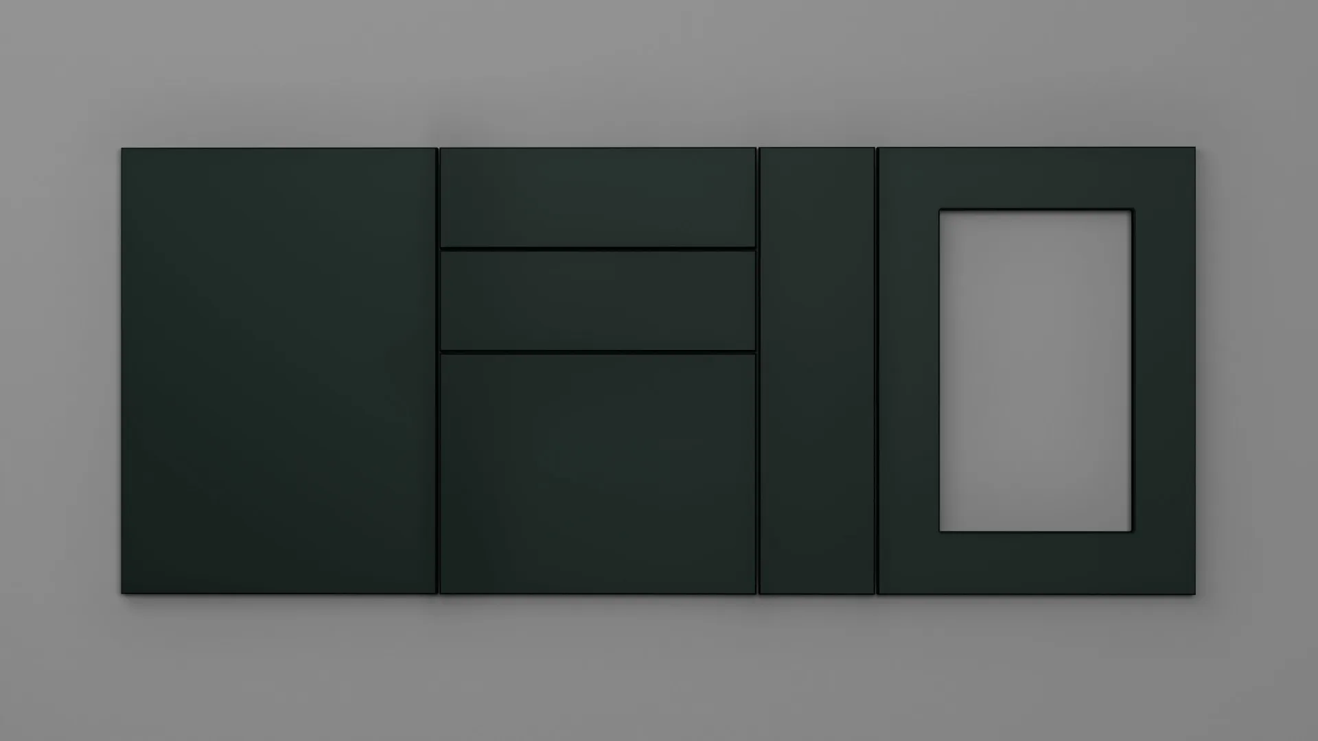 18 mm CANT T GRAFIT ULTRA MAT - ultra mat - culori uni