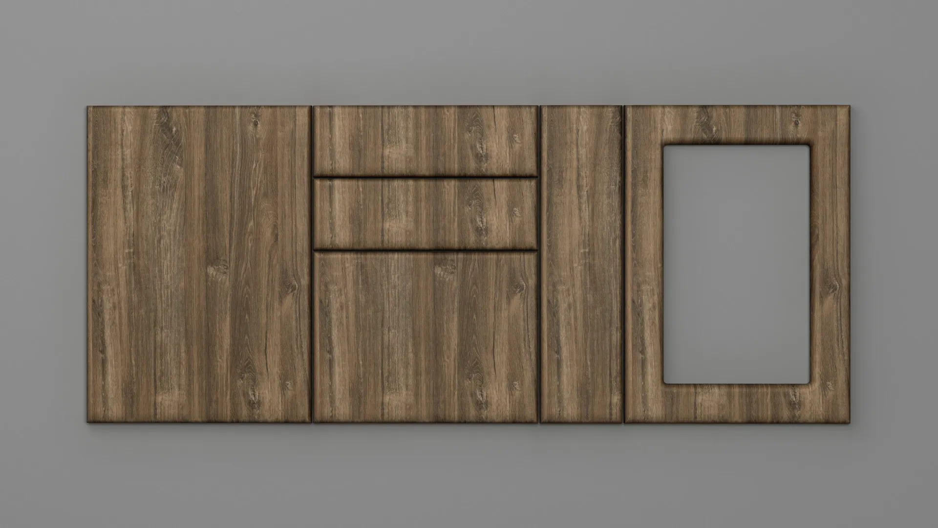 18 mm CANT R12 STEJAR RUSTIC NATUR - mat - imitație de lemn