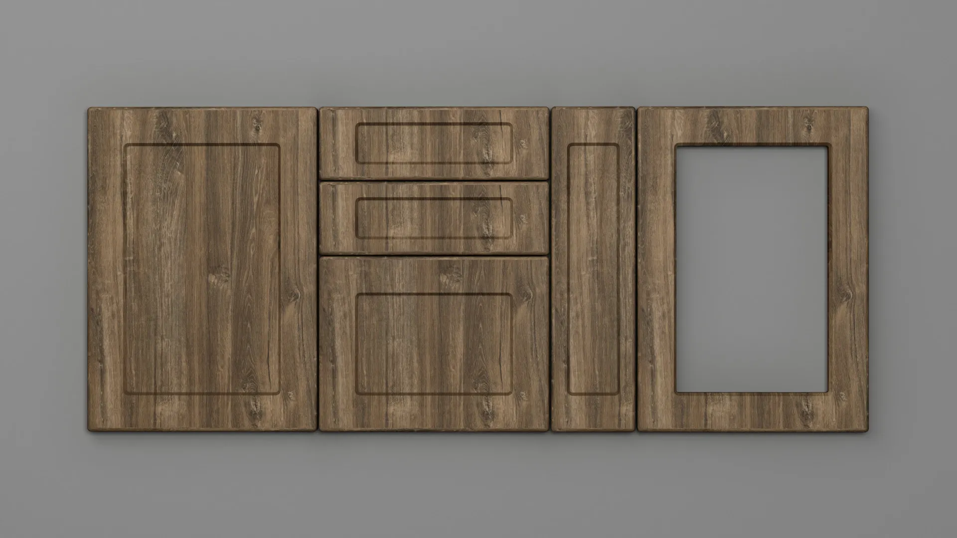 22 mm A157/R6 STEJAR RUSTIC NATUR - mat - imitație de lemn