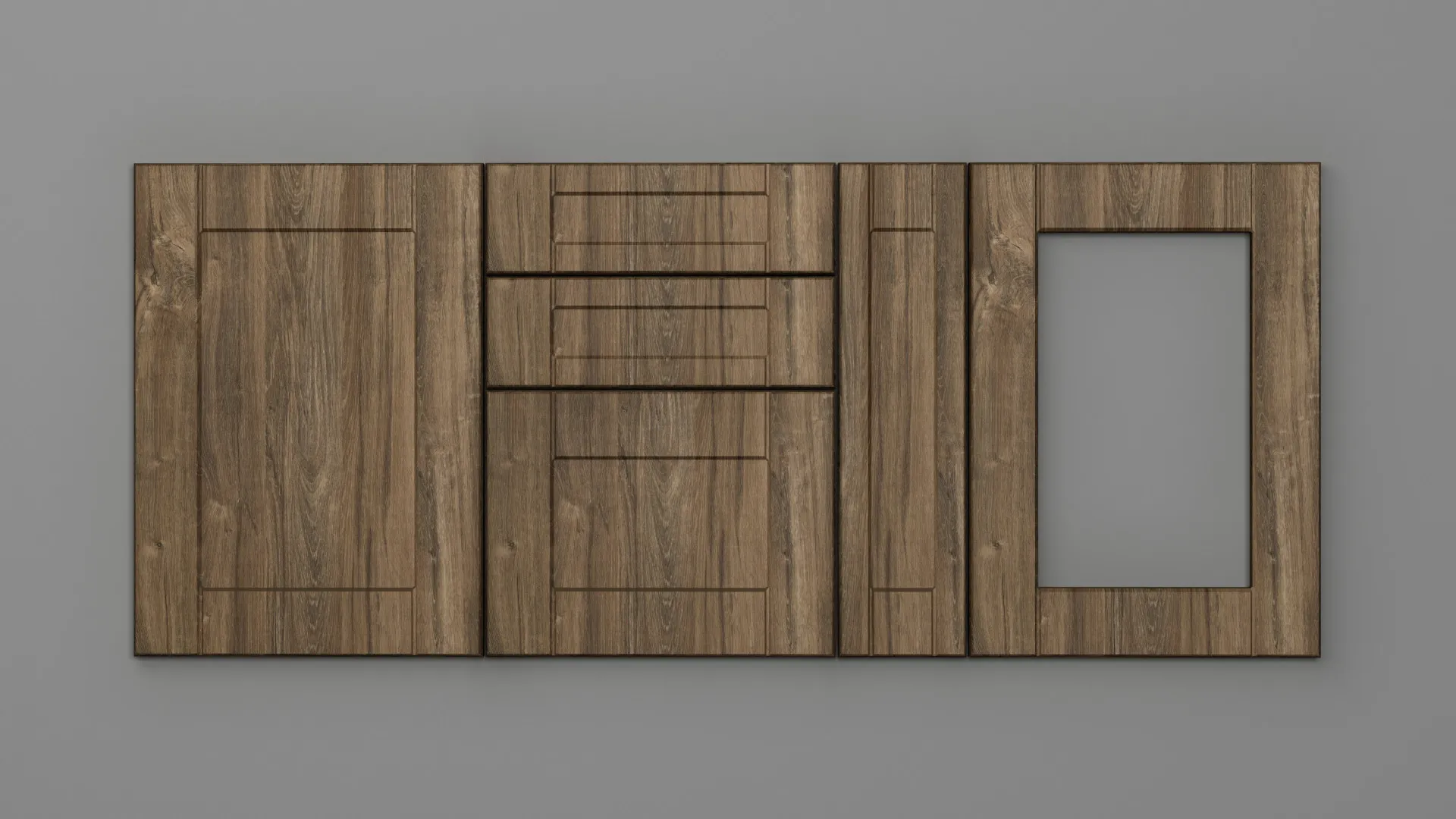 22 mm A159/R6 STEJAR RUSTIC NATUR - mat - imitație de lemn