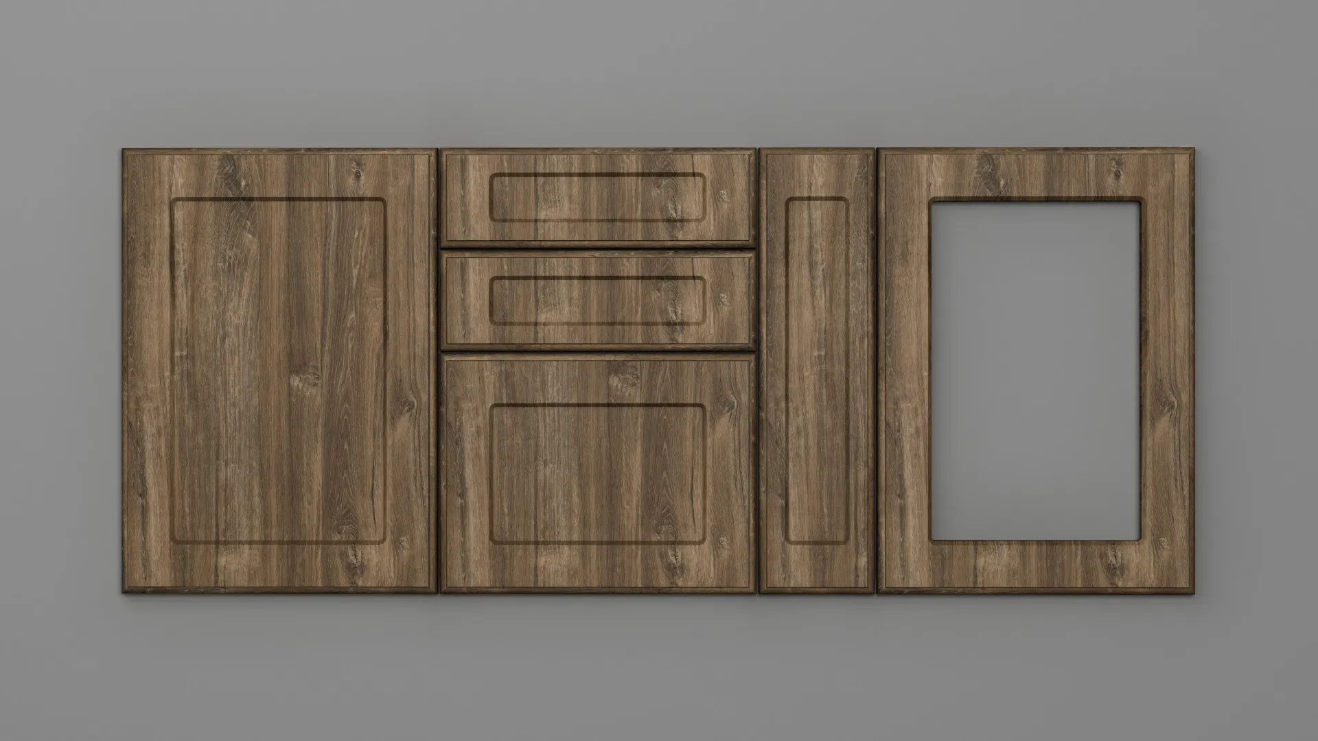 22 mm A160/P STEJAR RUSTIC NATUR - mat - imitație de lemn
