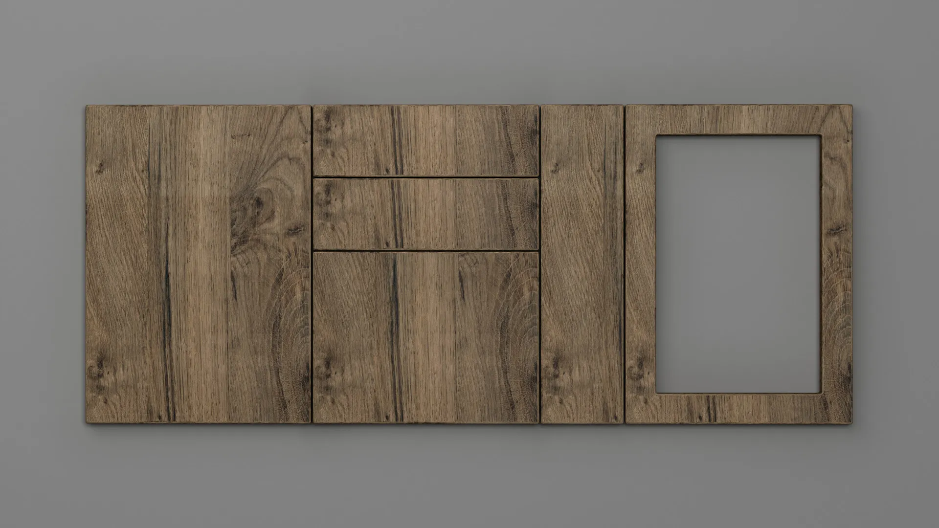 18 mm CANT R3 STEJAR RUSTIC RIBBECK - mat - imitație de lemn
