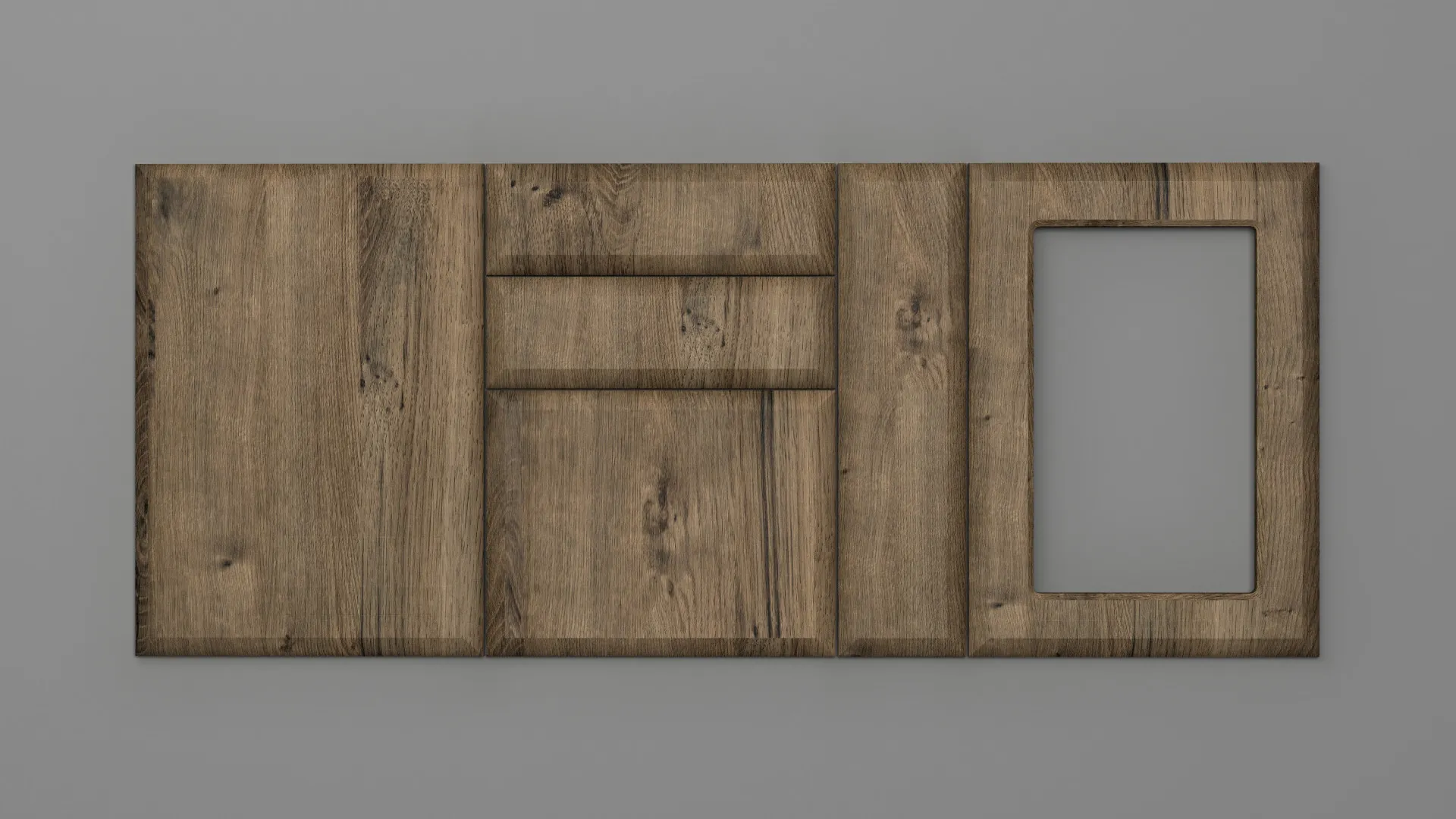 18 mm CANT S STEJAR RUSTIC RIBBECK - mat - imitație de lemn