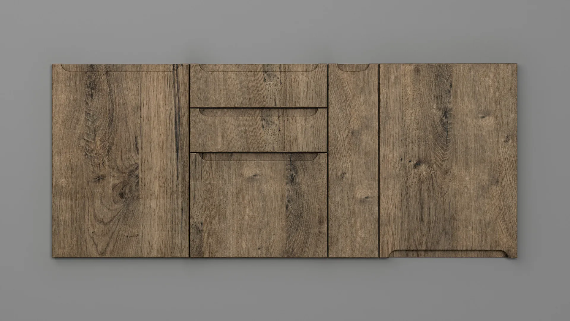 18 mm A34/R3 STEJAR RUSTIC RIBBECK - mat - imitație de lemn