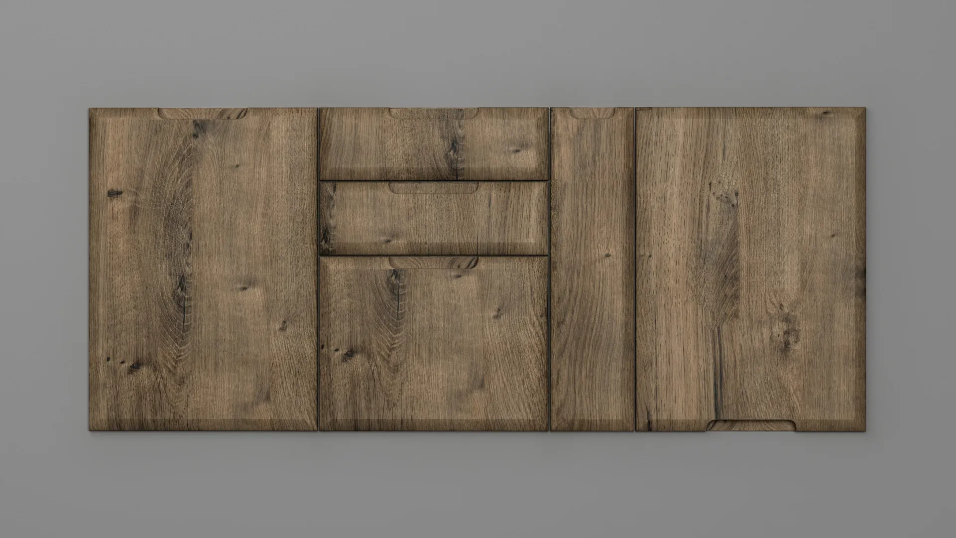 18 mm A37/S STEJAR RUSTIC RIBBECK - mat - imitație de lemn