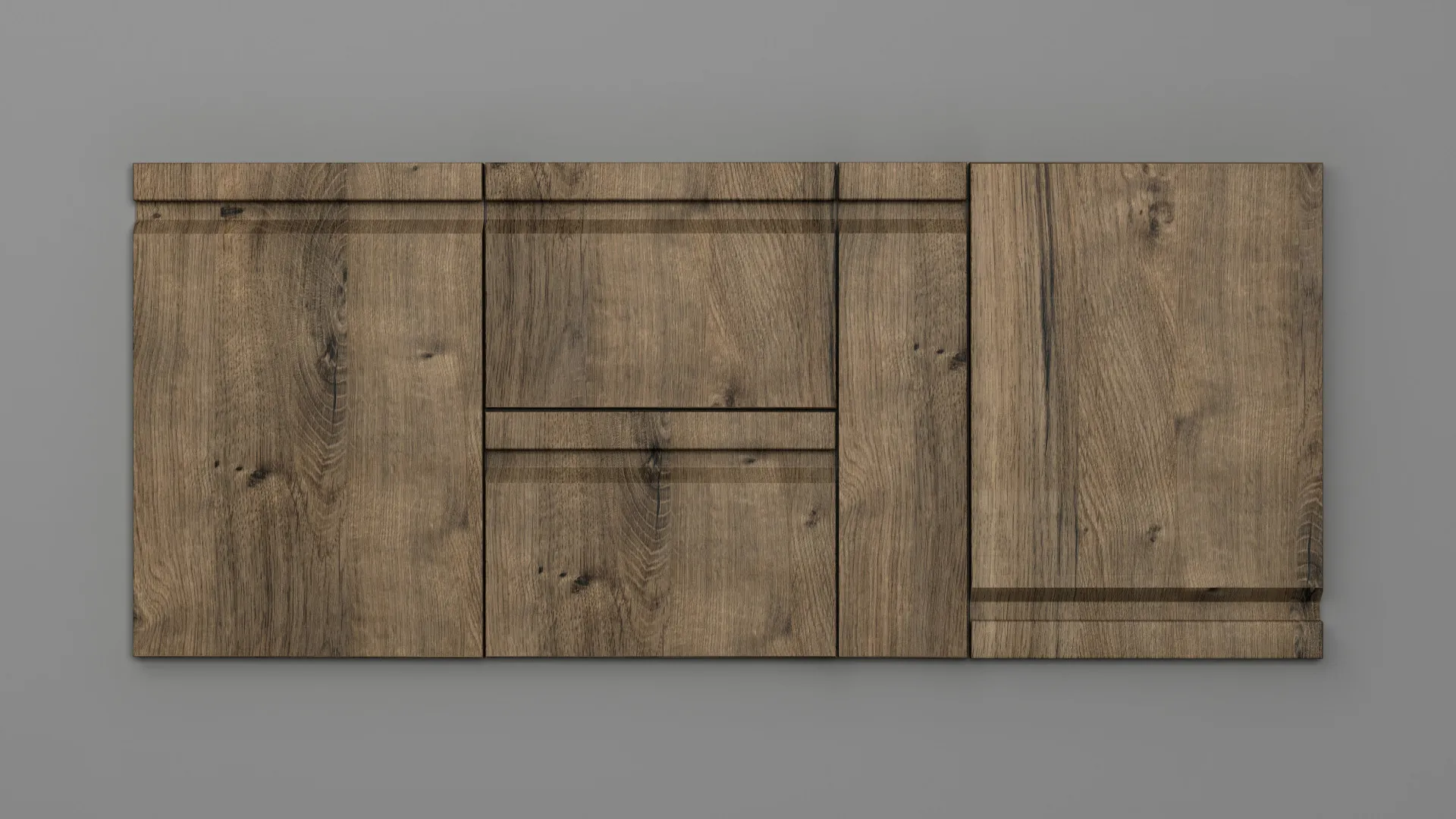 22 mm A201/R3 STEJAR RUSTIC RIBBECK - mat - imitație de lemn