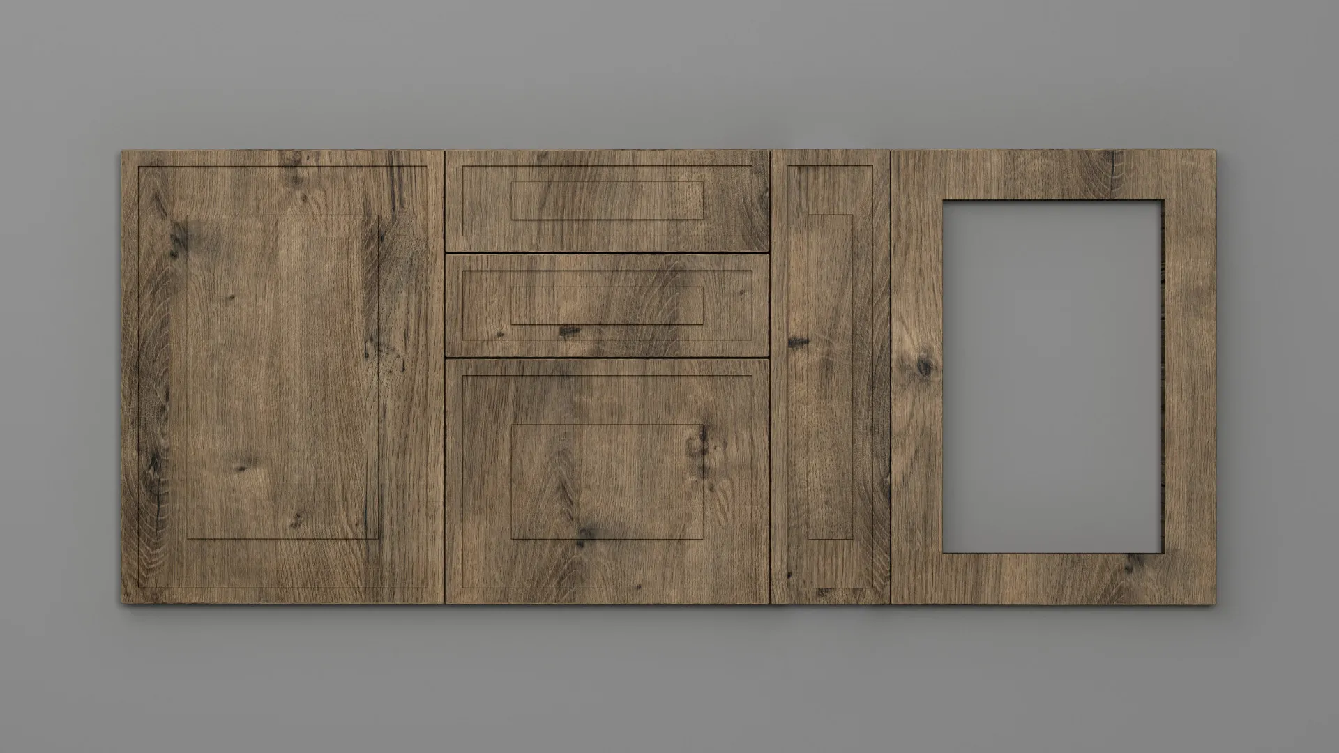 18 mm A120/R3 STEJAR RUSTIC RIBBECK - mat - imitație de lemn