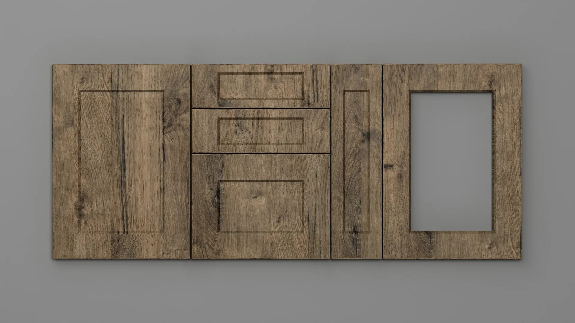 22 mm A150/R3 STEJAR RUSTIC RIBBECK - mat - imitație de lemn