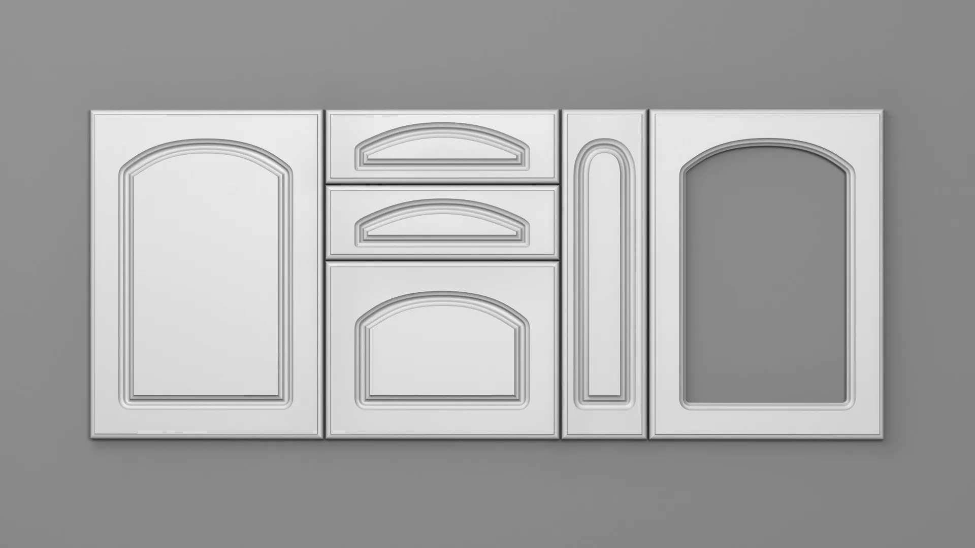 18 mm A11/P GRI ALB ULTRA MAT - ultra mat - culori uni