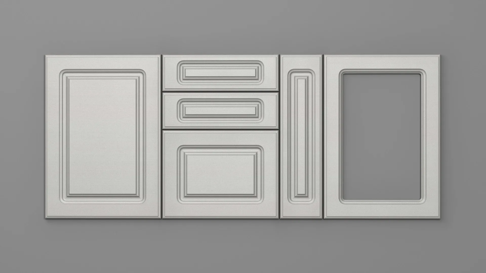 18 mm A1/P ALB ARGINTIU PERLAT - mat - imitație de textură