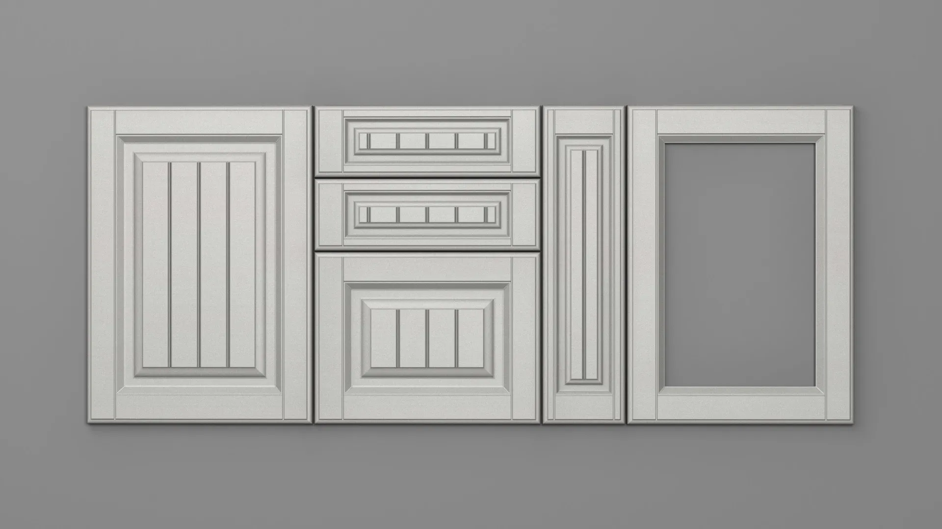 18 mm A78/P ALB ARGINTIU PERLAT - mat - imitație de textură