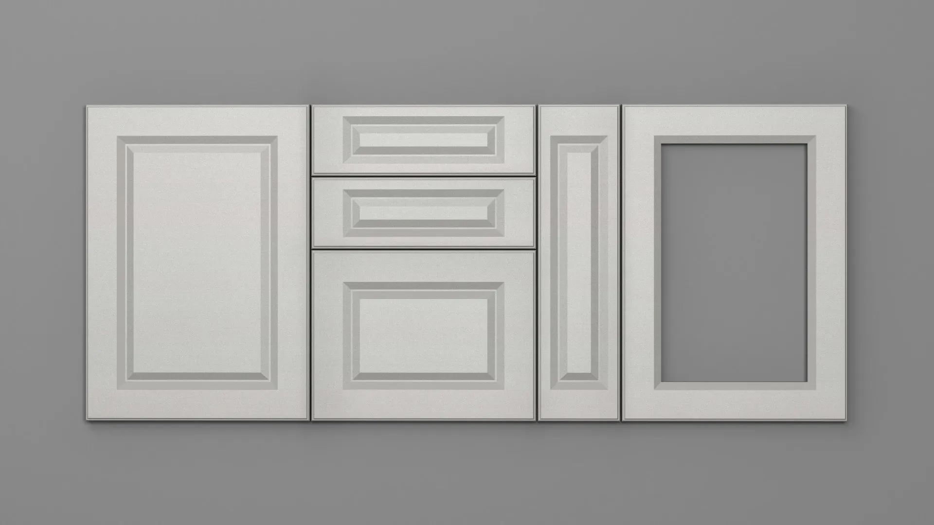 18 mm A129/D ALB ARGINTIU PERLAT - mat - imitație de textură