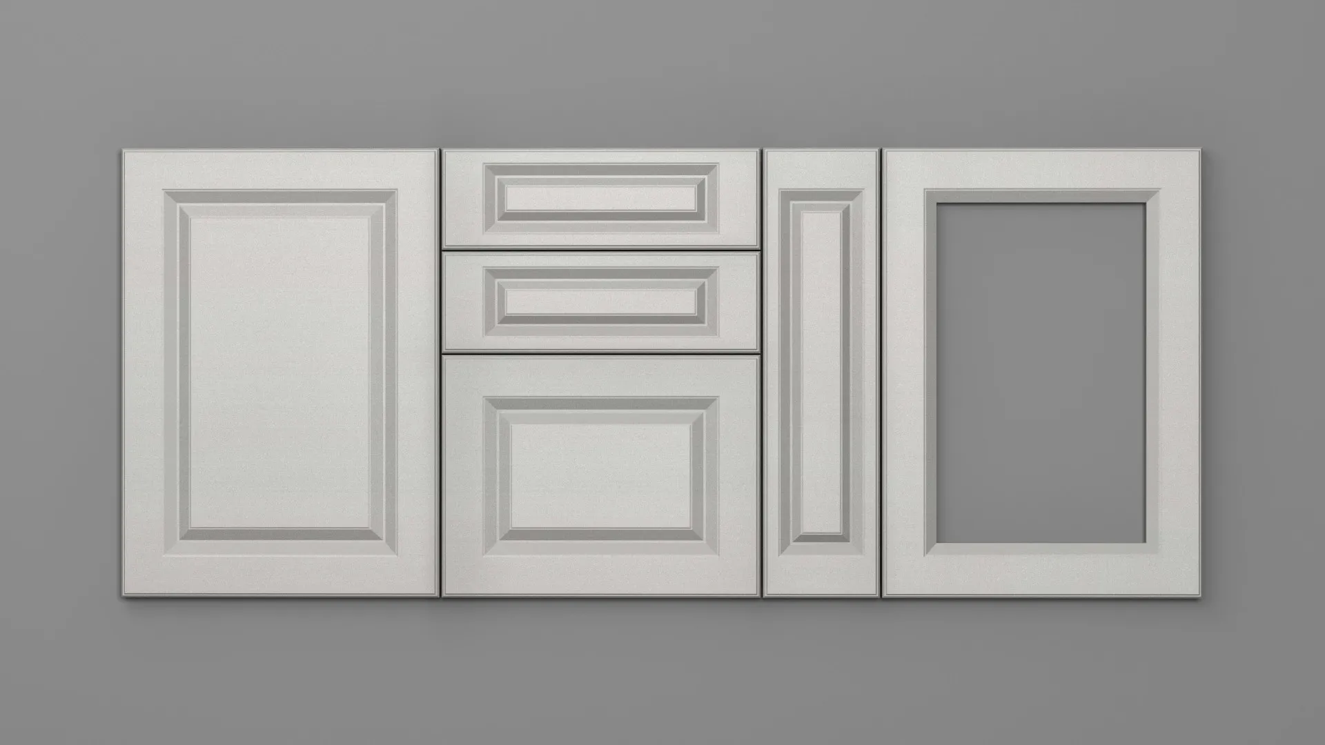 18 mm A130/D ALB ARGINTIU PERLAT - mat - imitație de textură