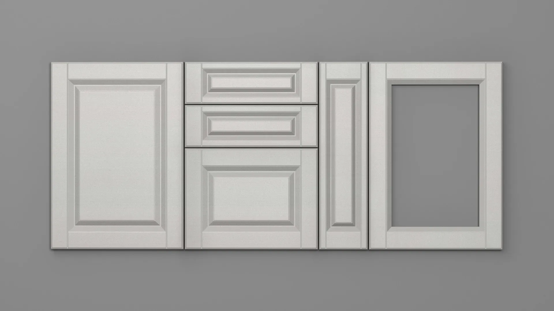 18 mm A131/D ALB ARGINTIU PERLAT - mat - imitație de textură