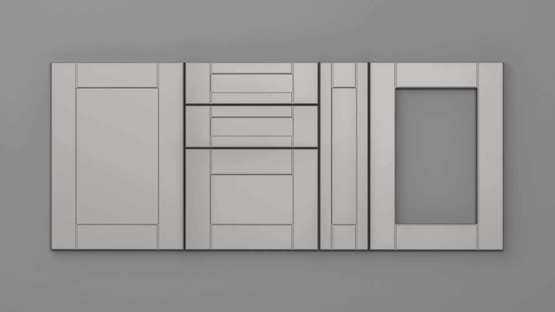 22 mm A159/R6 GRI DESCHIS ULTRA MAT - ultra mat - culori uni