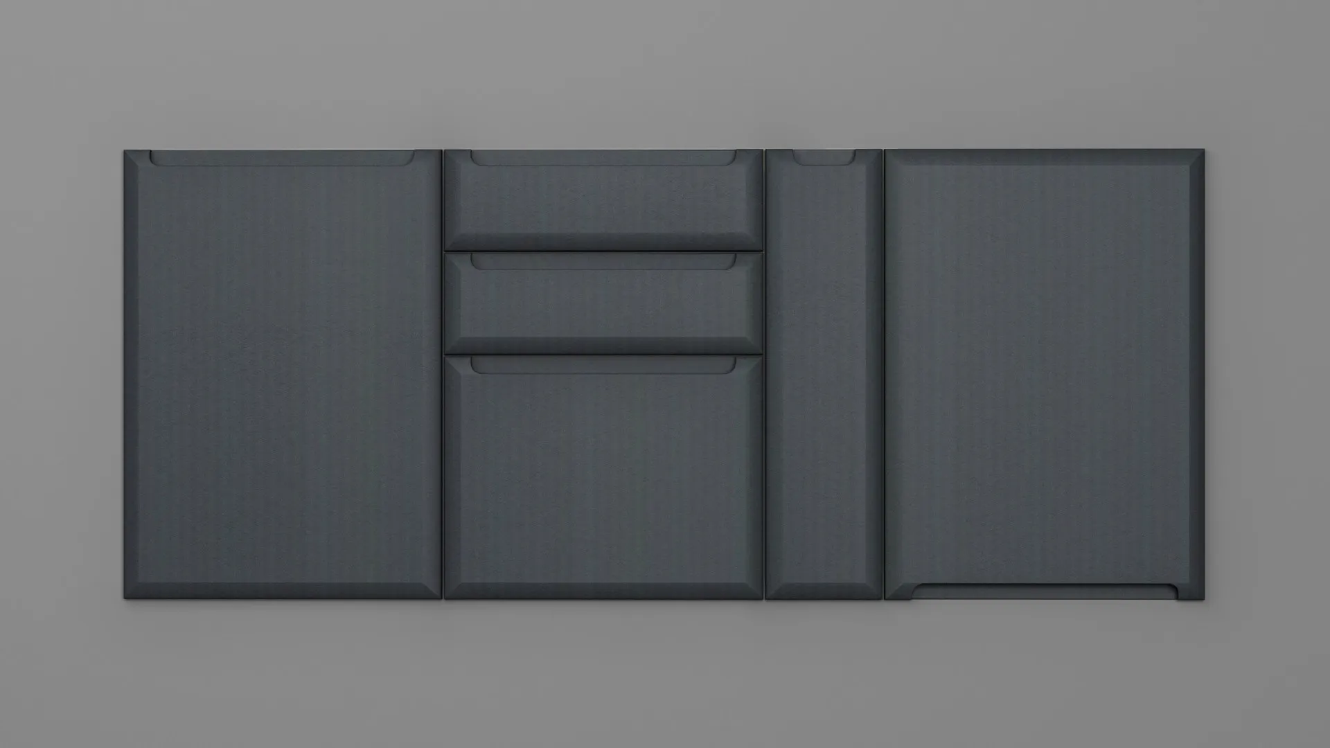 18 mm A36/S SATIN GRI - mat - imitație de textură