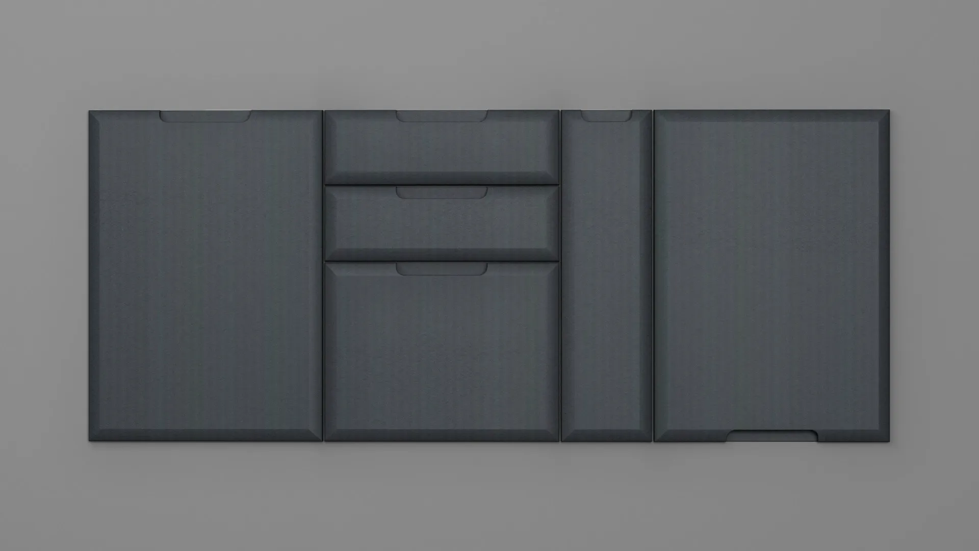 18 mm A37/S SATIN GRI - mat - imitație de textură