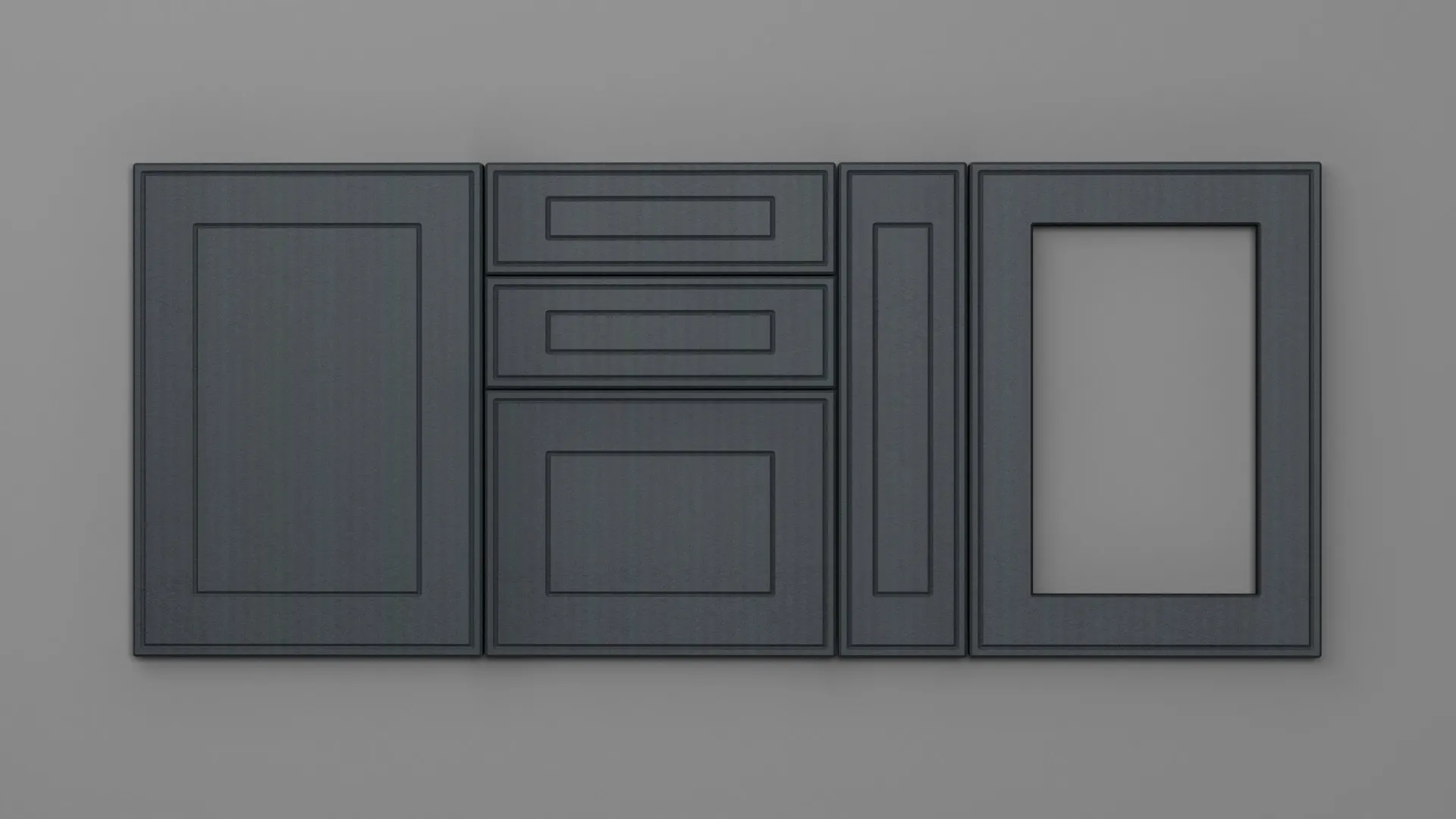 18 mm A41/T SATIN GRI - mat - imitație de textură