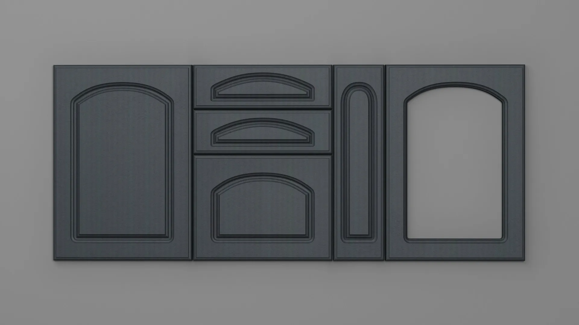 18 mm A11/P SATIN GRI - mat - imitație de textură