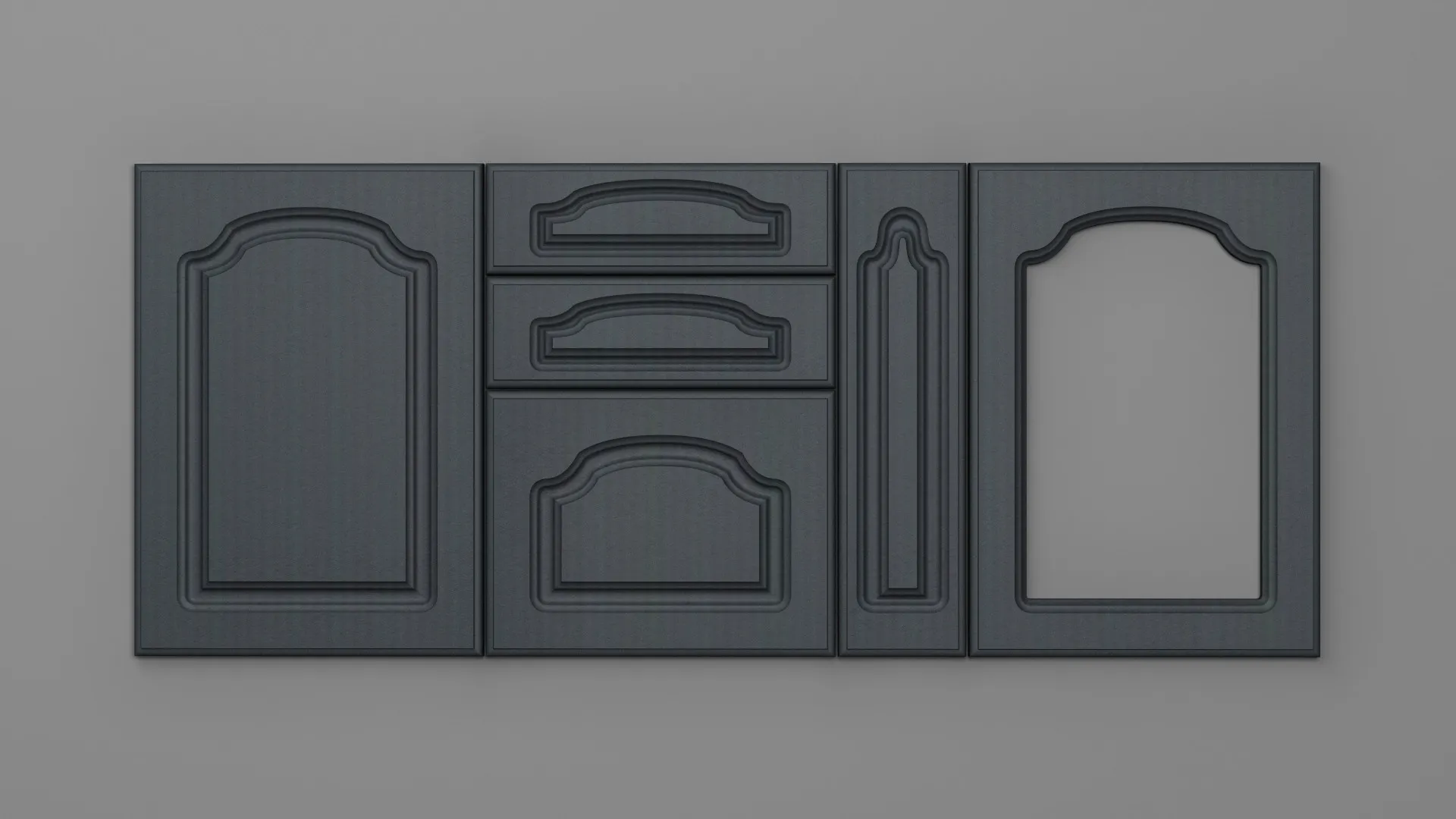 18 mm A31/P SATIN GRI - mat - imitație de textură