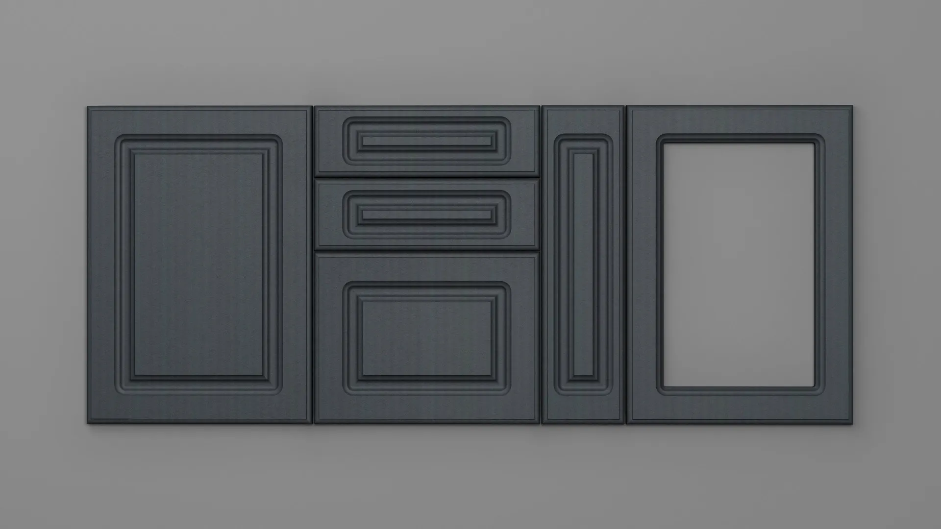 18 mm A32/P SATIN GRI - mat - imitație de textură