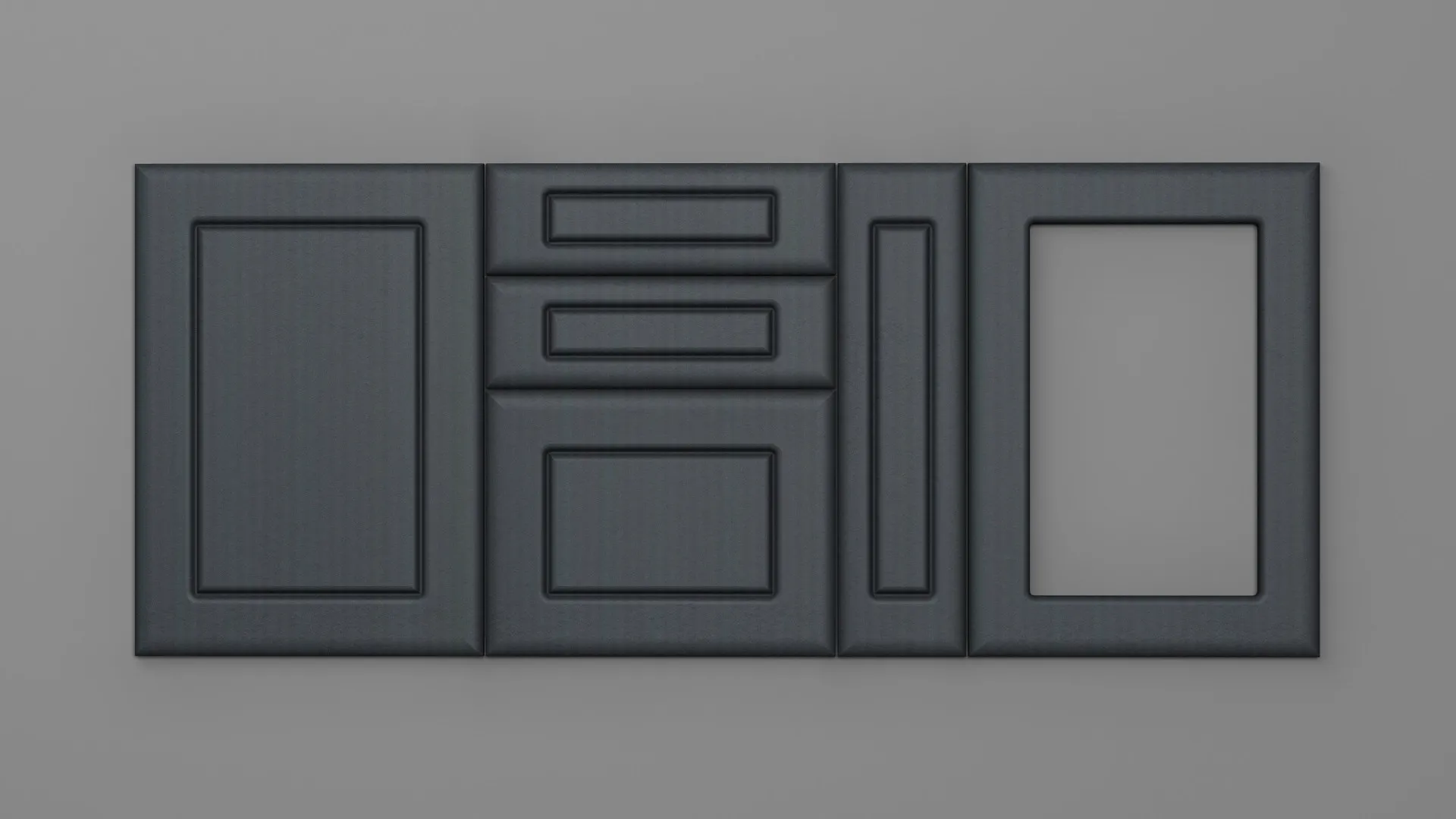18 mm A29/S SATIN GRI - mat - imitație de textură