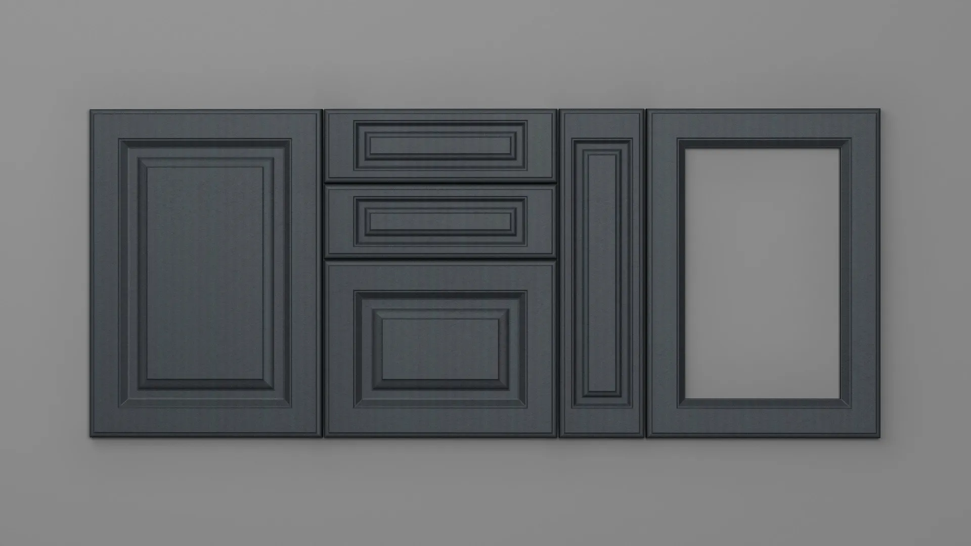 18 mm A62/P SATIN GRI - mat - imitație de textură