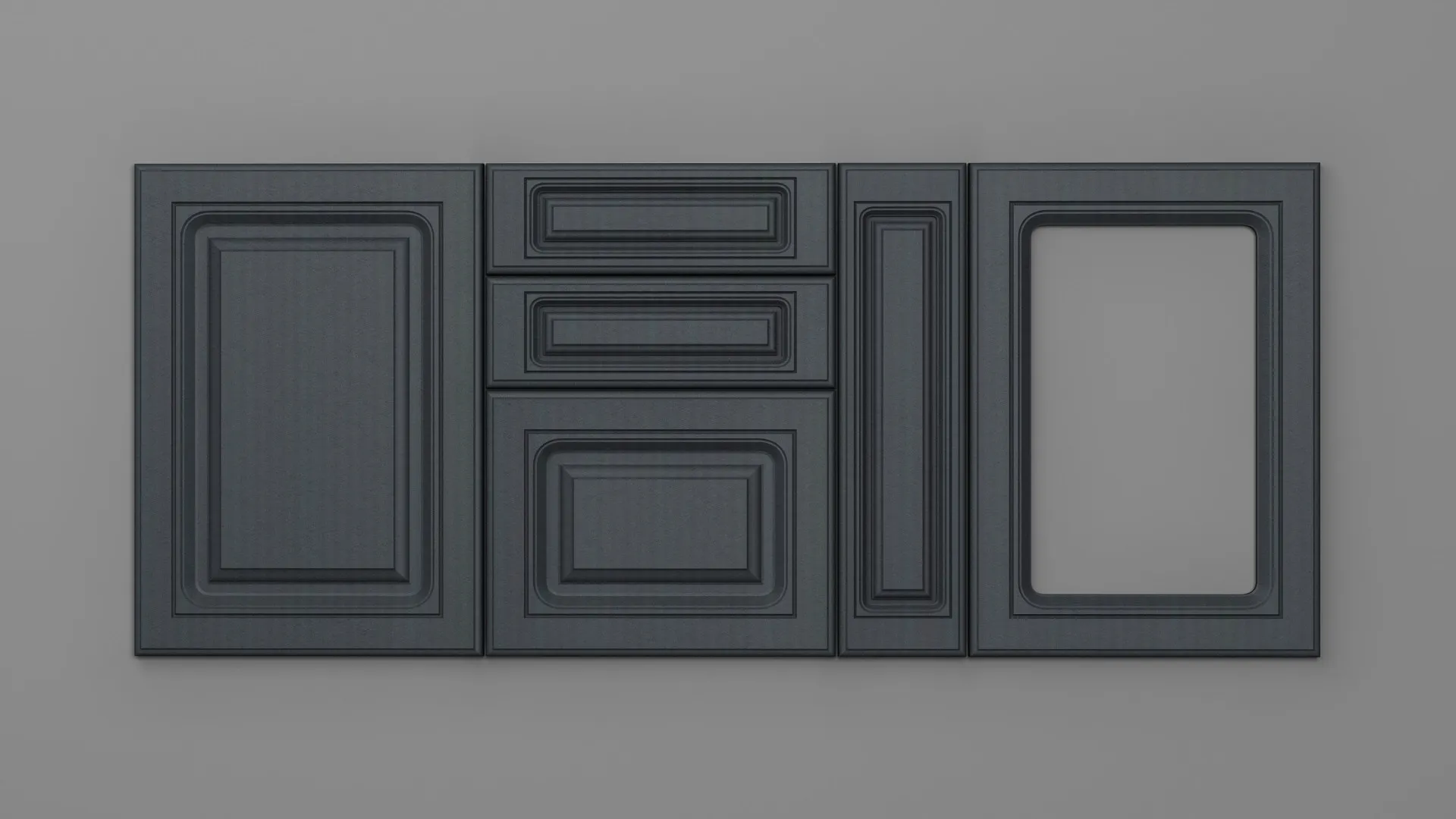 18 mm A74/P SATIN GRI - mat - imitație de textură