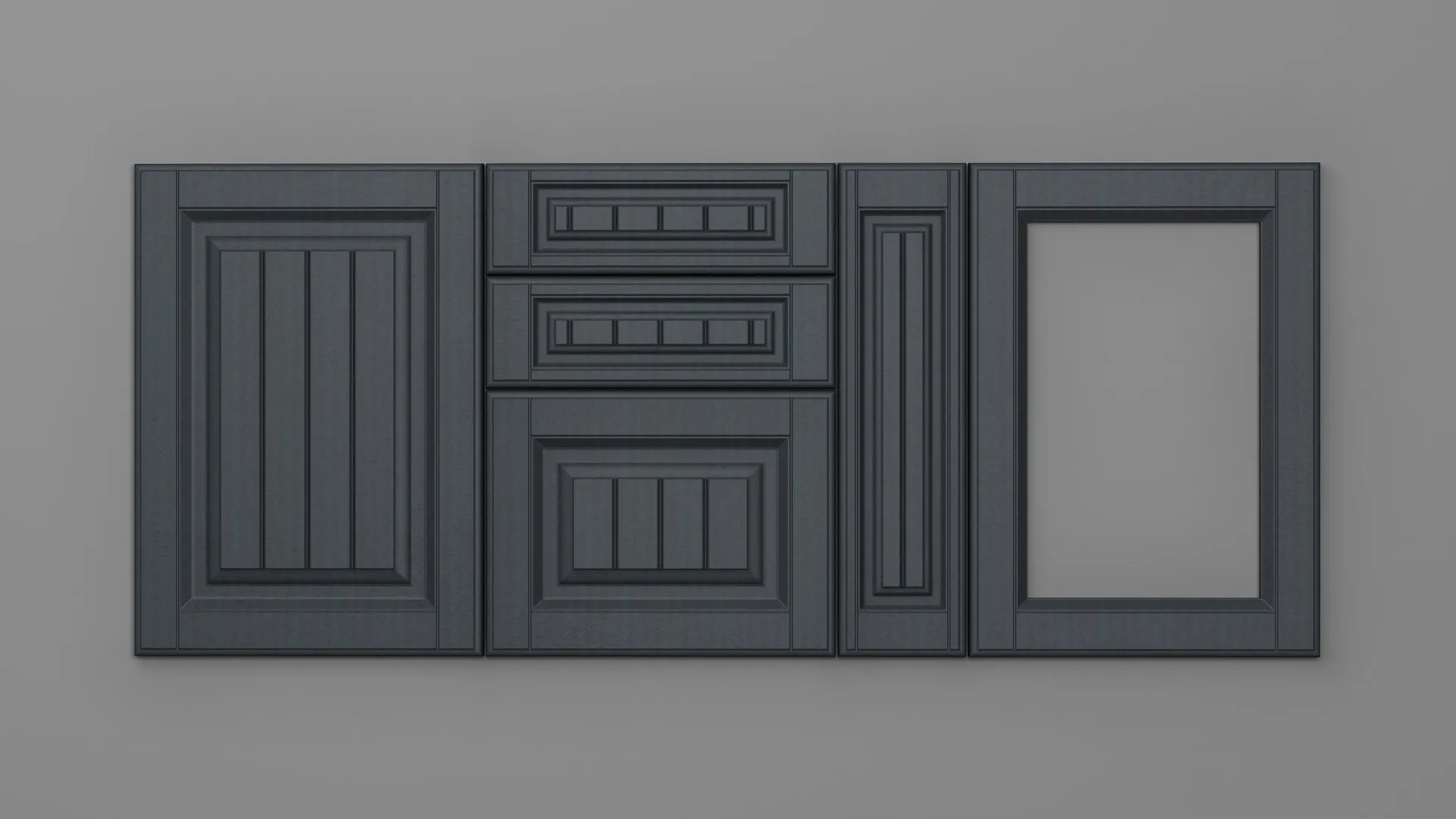 18 mm A78/P SATIN GRI - mat - imitație de textură