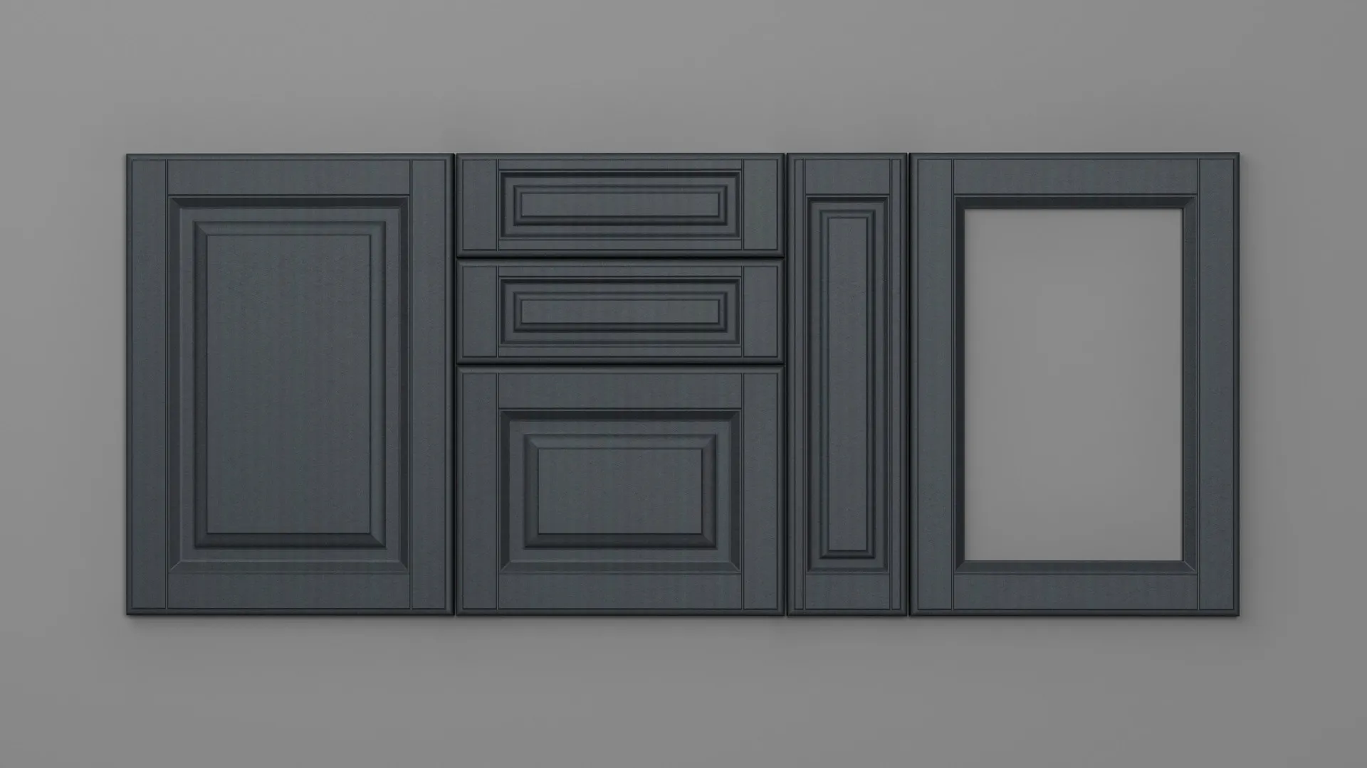 18 mm A79/P SATIN GRI - mat - imitație de textură