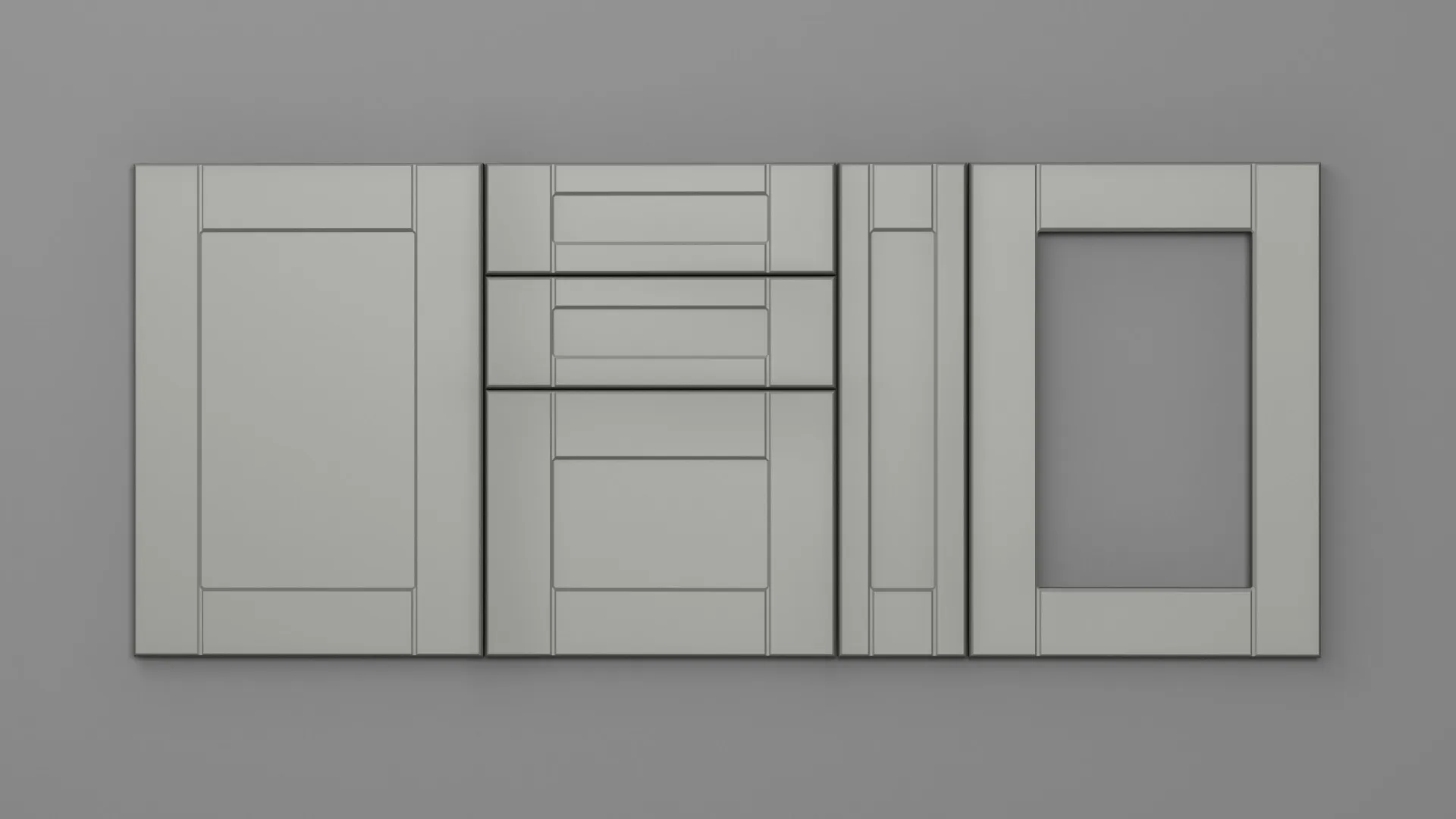 22 mm A159/R6 GRI METAL ULTRA MAT - ultra mat - culori uni
