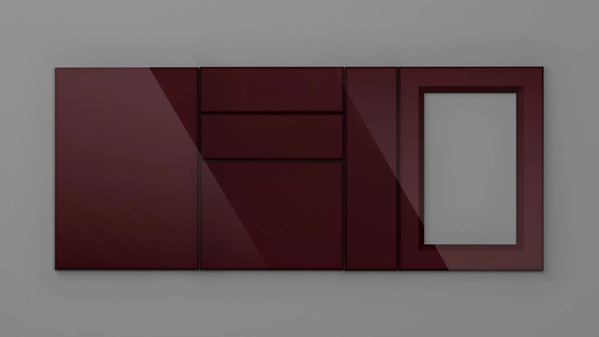 18 mm CANT D BORDO HG 3D - high gloss 3d - culori uni