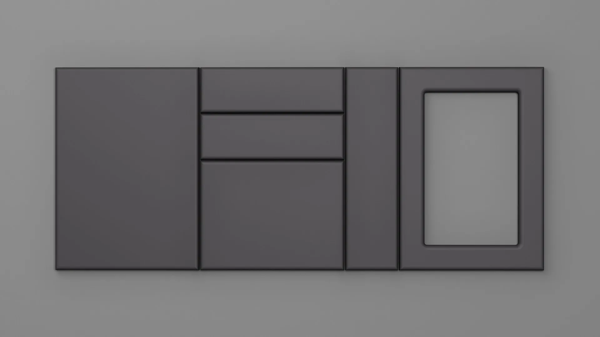 18 mm CANT R12 GRI ONIX ULTRA MAT - ultra mat - culori uni