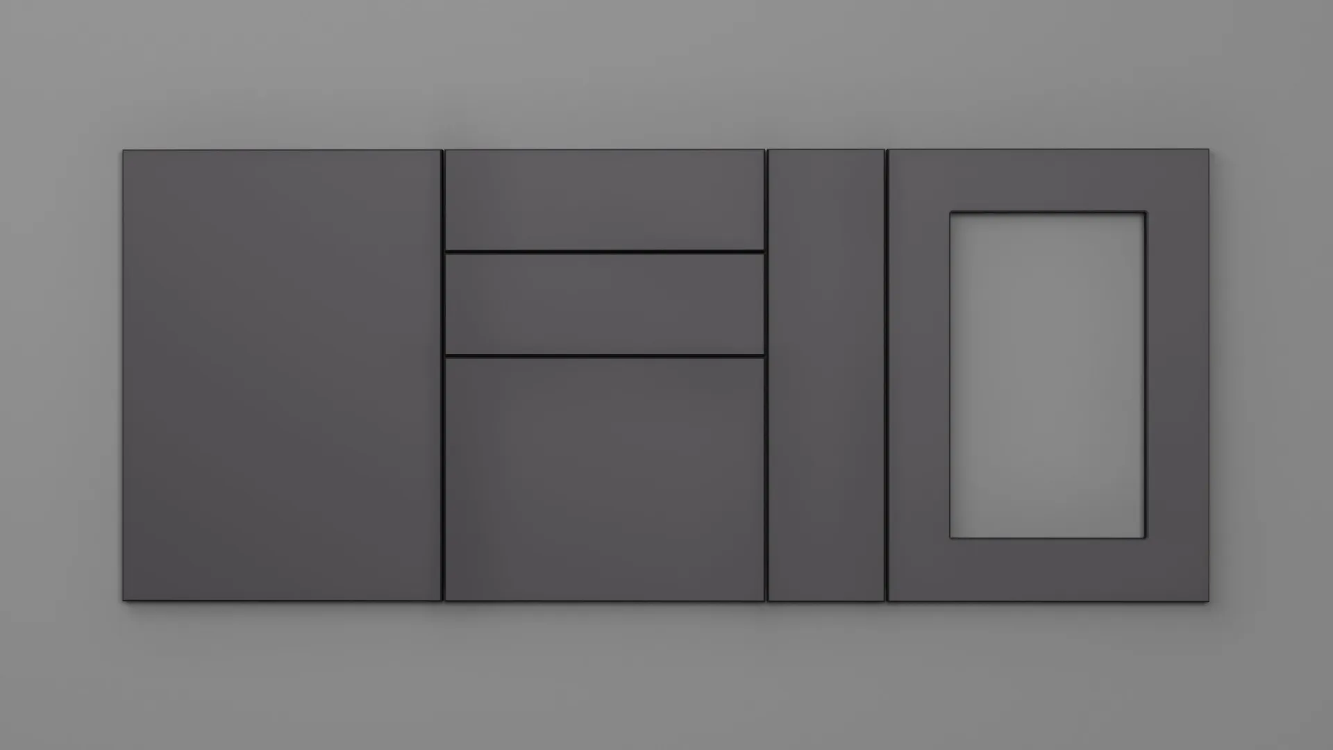 18 mm CANT T GRI ONIX ULTRA MAT - ultra mat - culori uni