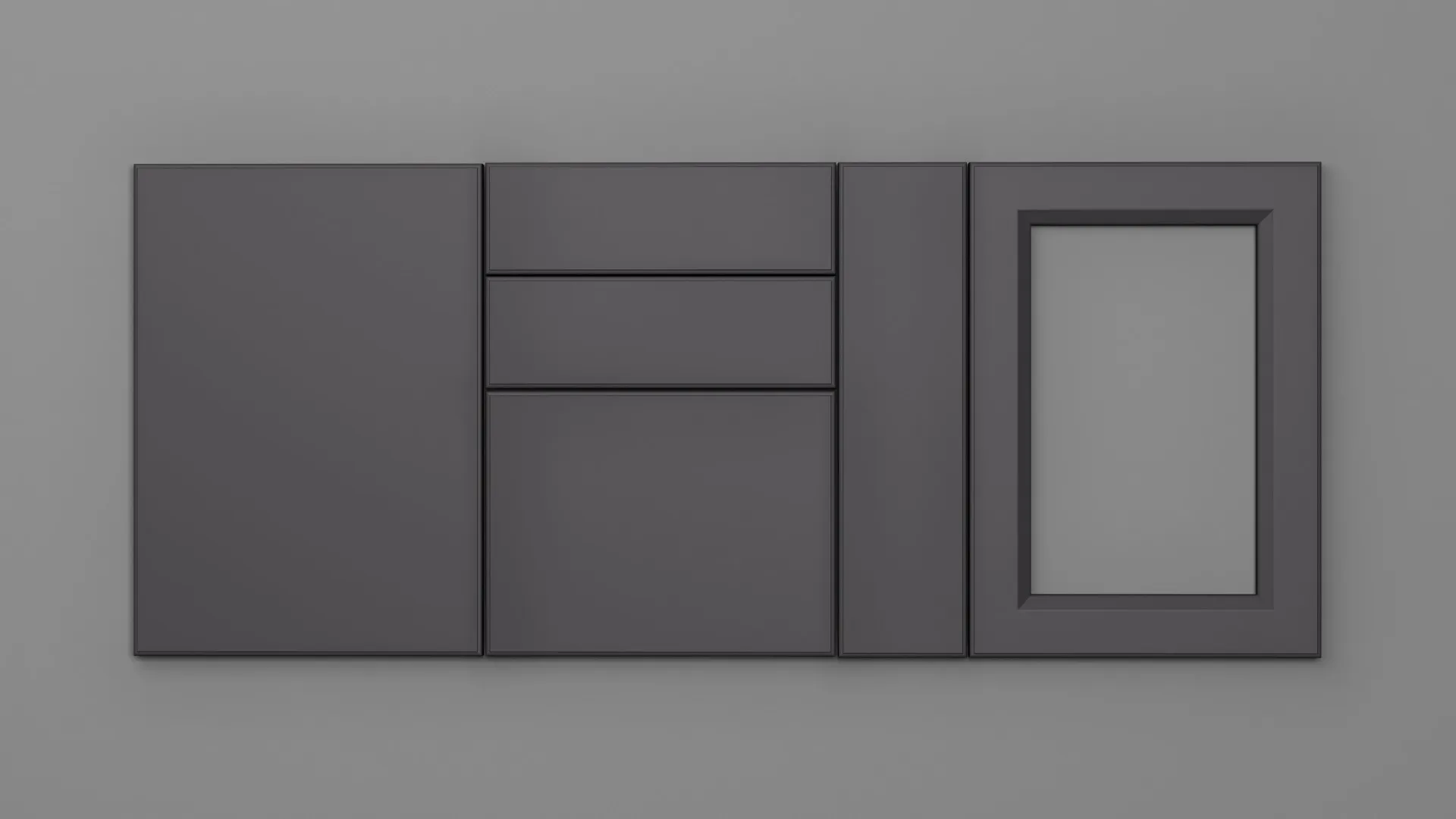 18 mm CANT D GRI ONIX ULTRA MAT - ultra mat - culori uni