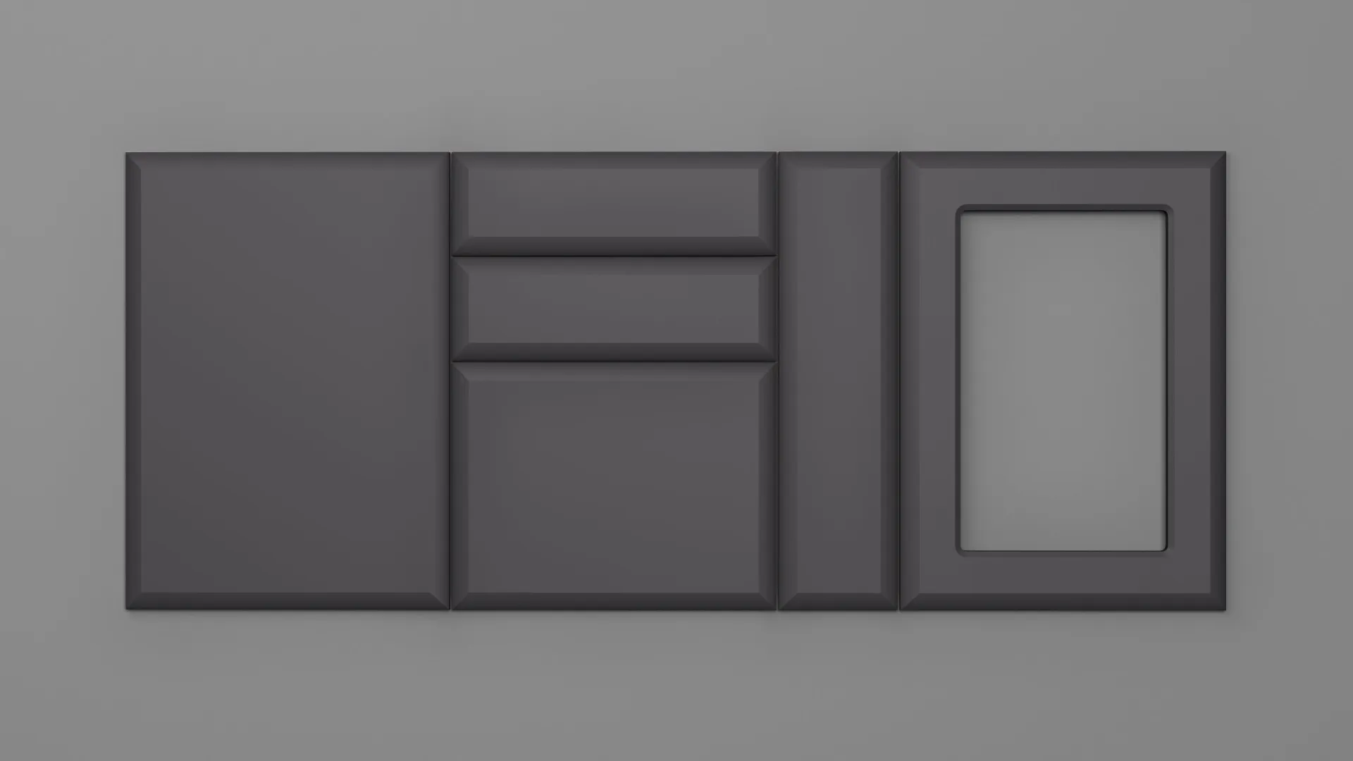 18 mm CANT S GRI ONIX ULTRA MAT - ultra mat - culori uni