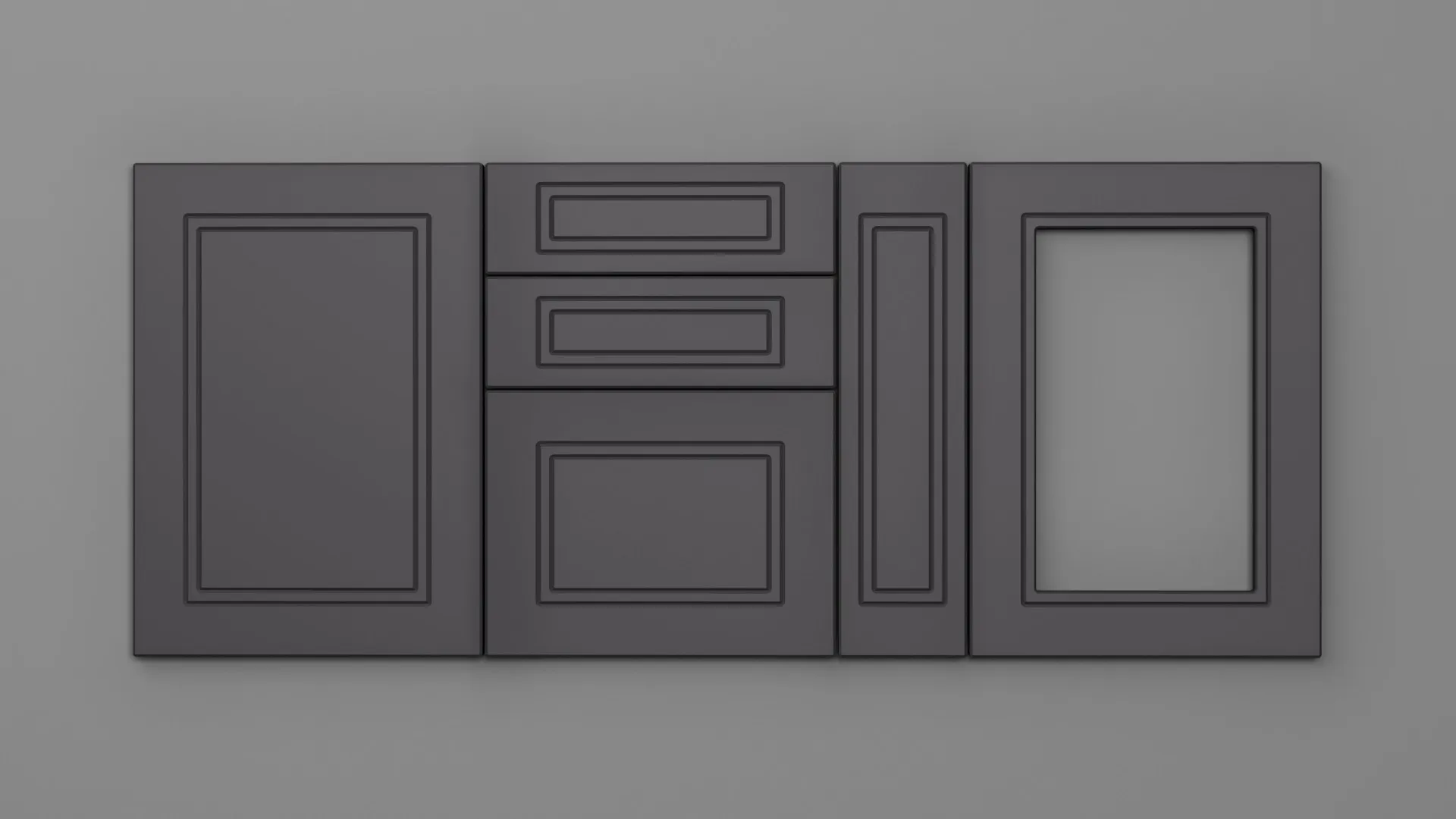 18 mm A40/T GRI ONIX ULTRA MAT - ultra mat - culori uni