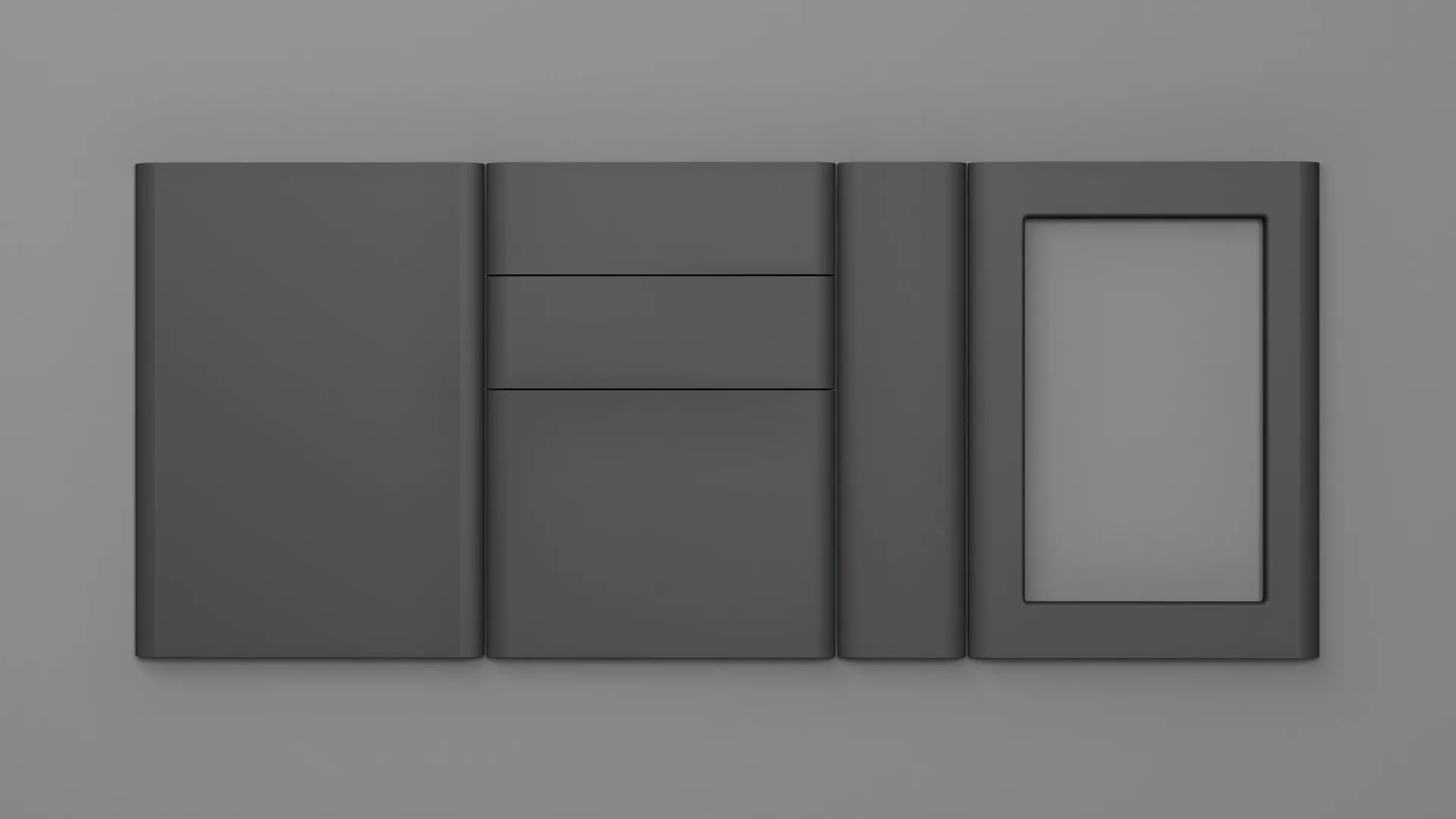18 mm A50/SR3 GRI ONIX ULTRA MAT - ultra mat - culori uni