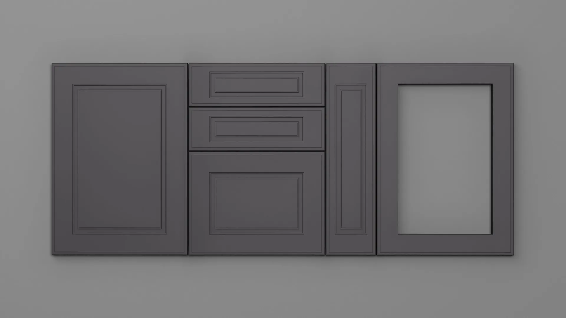 18 mm A144/L GRI ONIX ULTRA MAT - ultra mat - culori uni