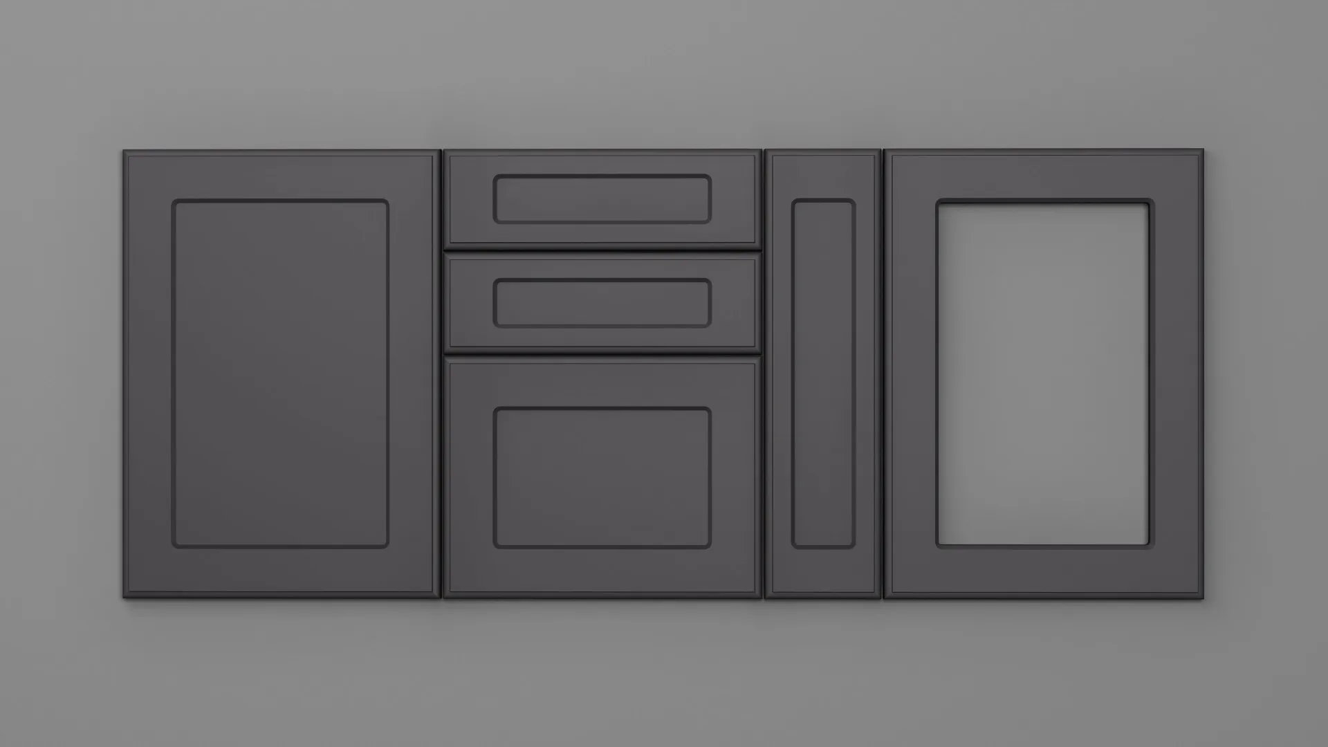 22 mm A160/P GRI ONIX ULTRA MAT - ultra mat - culori uni