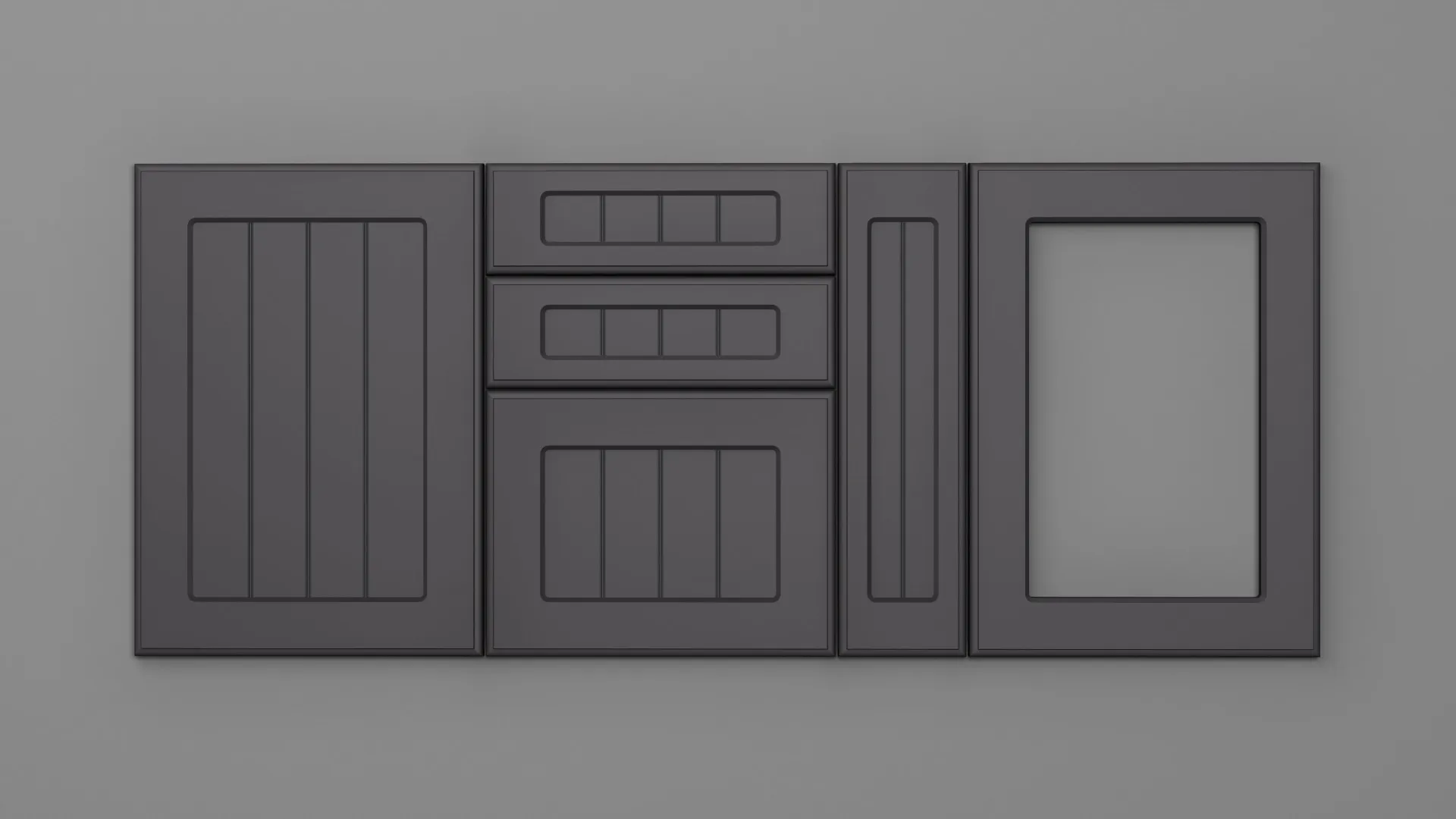 22 mm A161/P GRI ONIX ULTRA MAT - ultra mat - culori uni